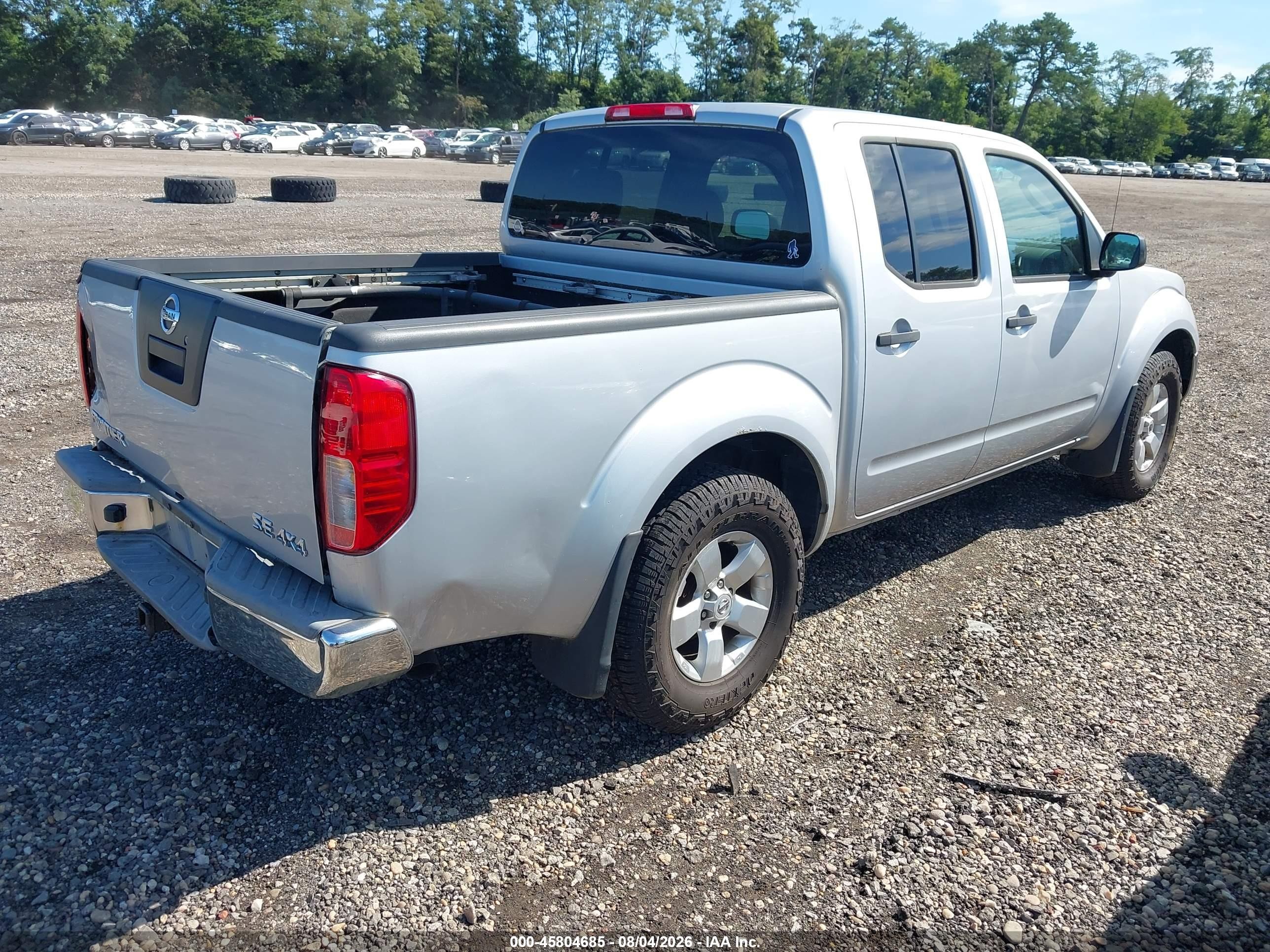 2009 Nissan Frontier Se Серебряный vin: 1N6AD07W59C424981