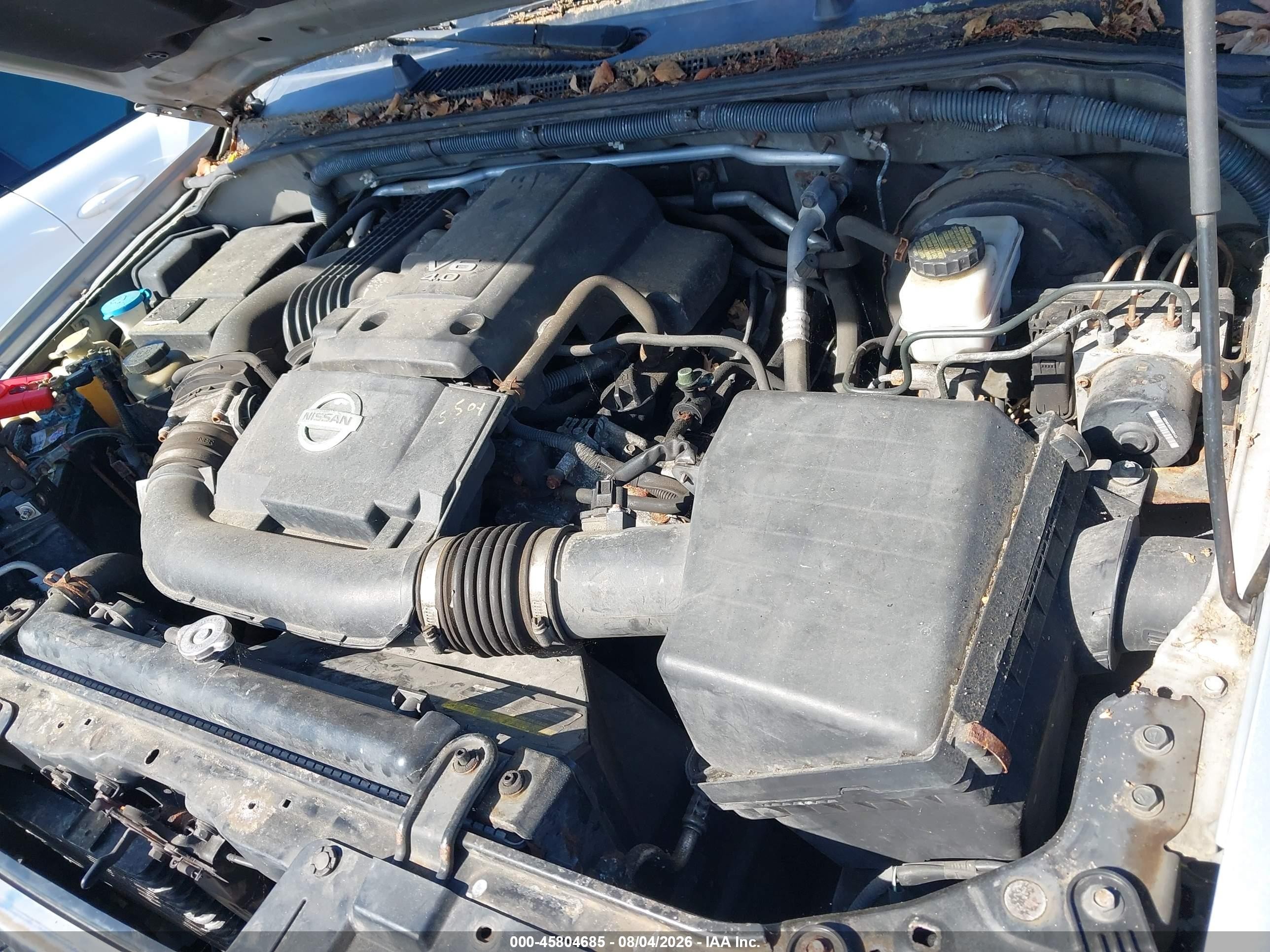 2009 Nissan Frontier Se Серебряный vin: 1N6AD07W59C424981