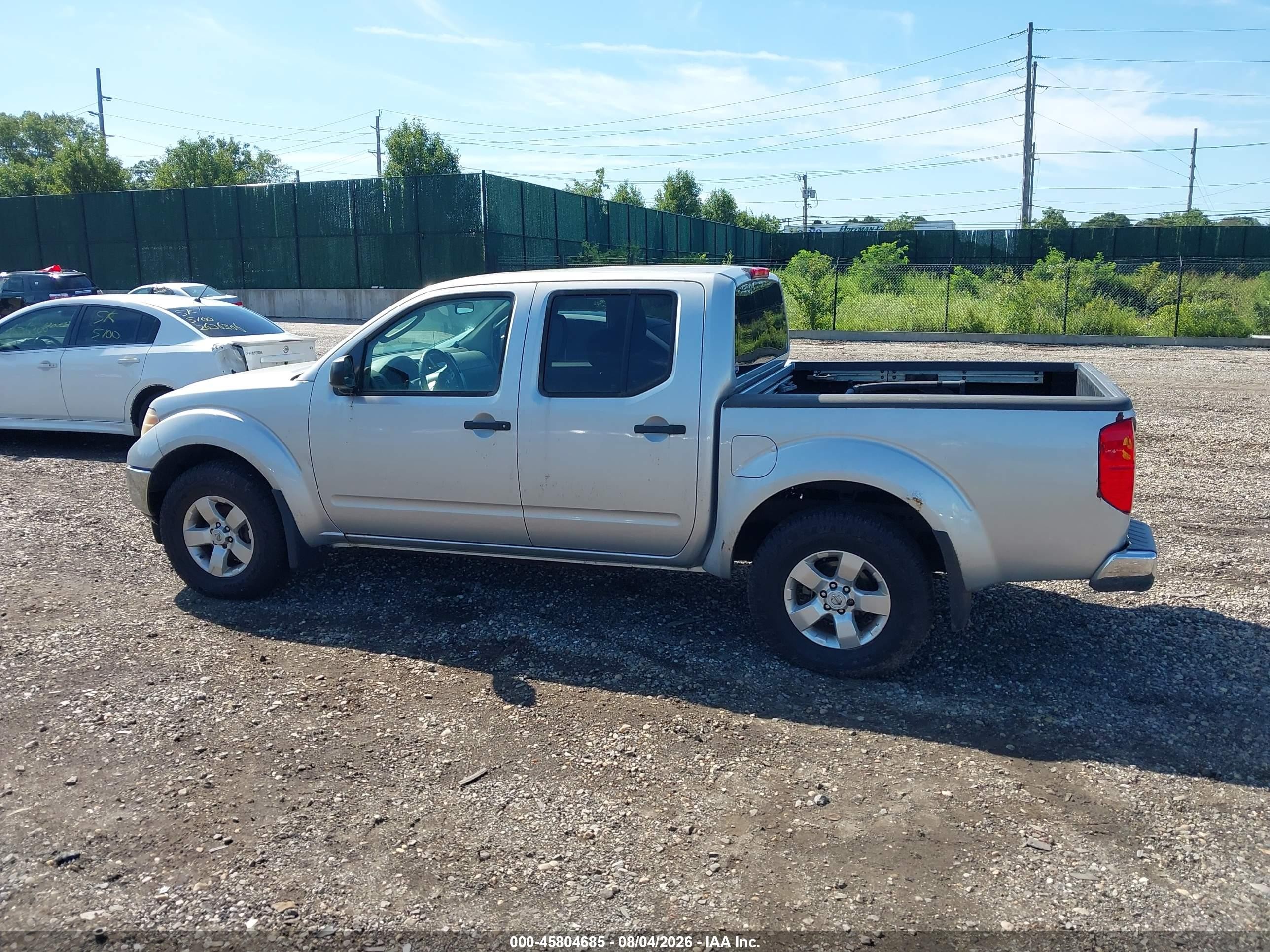 2009 Nissan Frontier Se Серебряный vin: 1N6AD07W59C424981