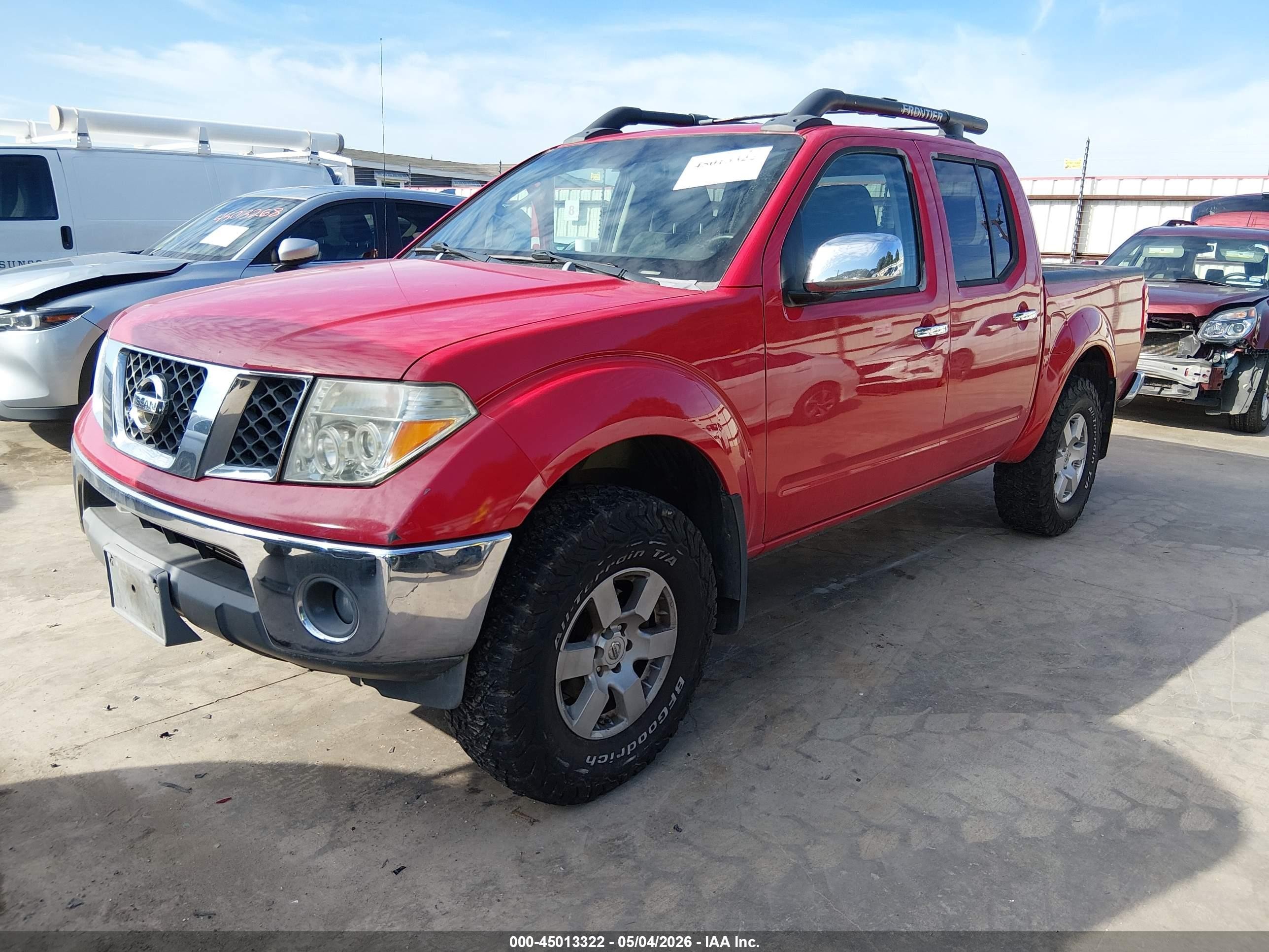2006 Nissan Frontier Nismo Off Road Red vin: 1N6AD07W66C440103