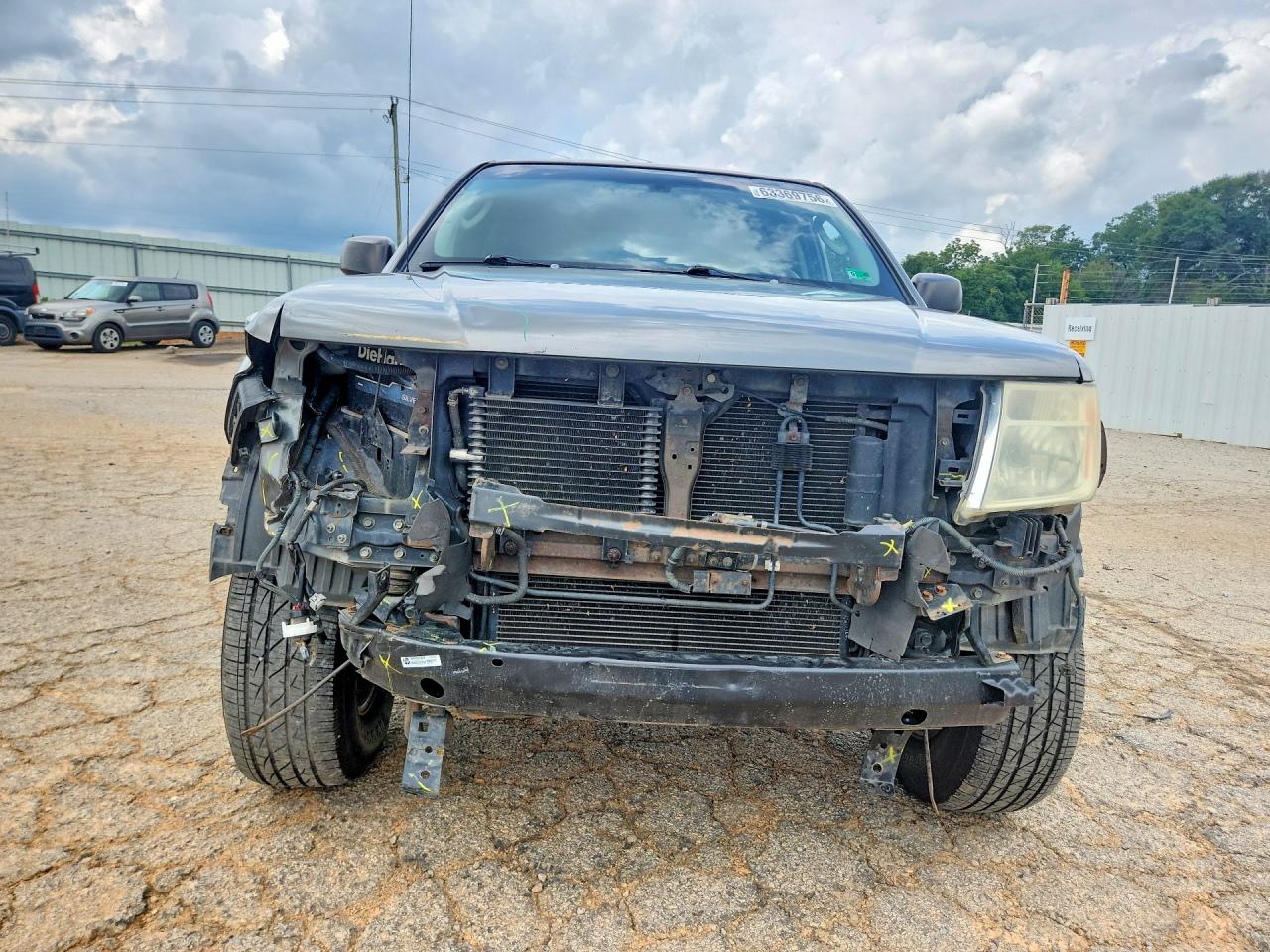 2006 Nissan Frontier Se Gray vin: 1N6AD07W66C462859