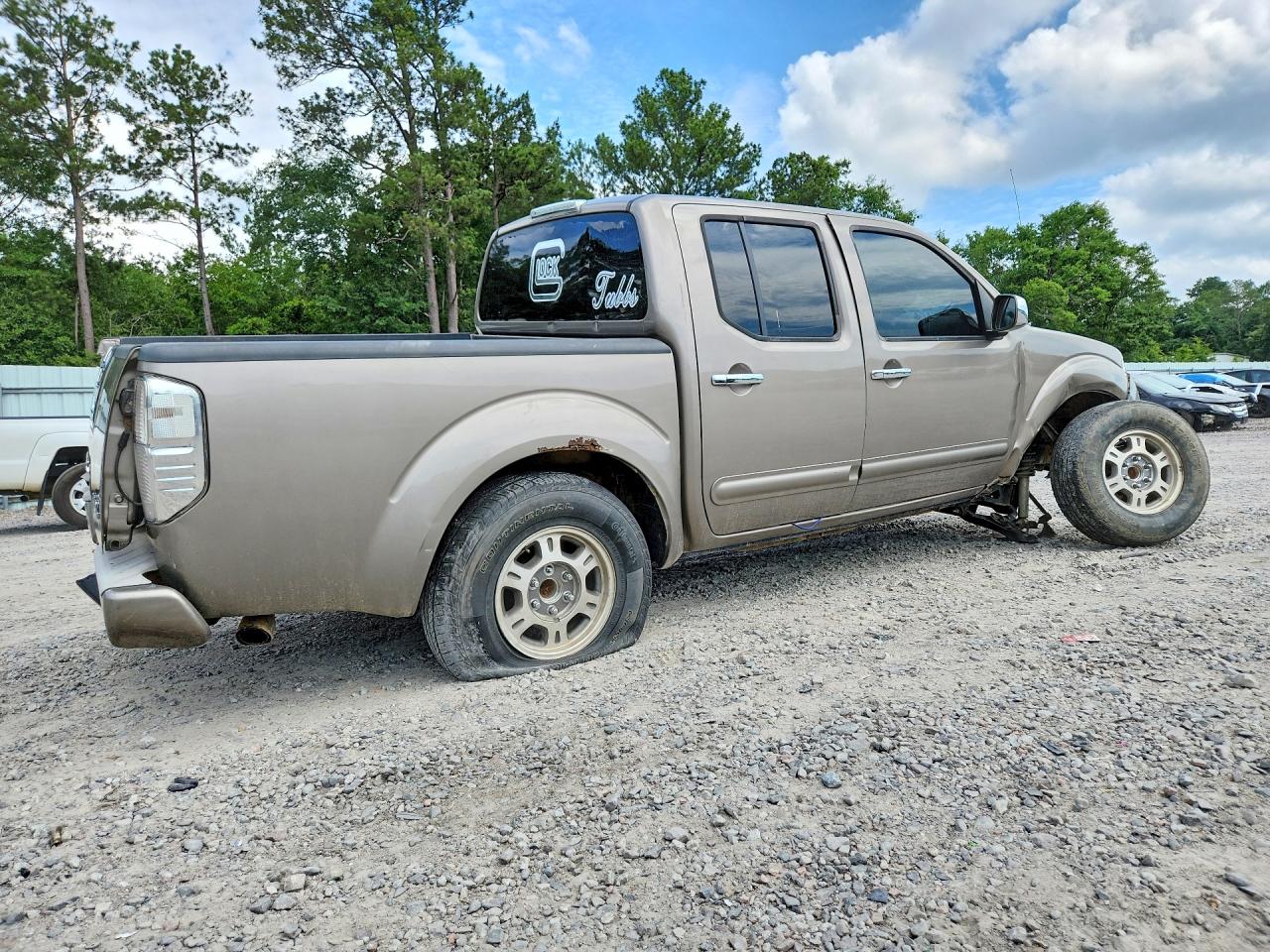 2007 Nissan Frontier Se Tan vin: 1N6AD07W67C401657