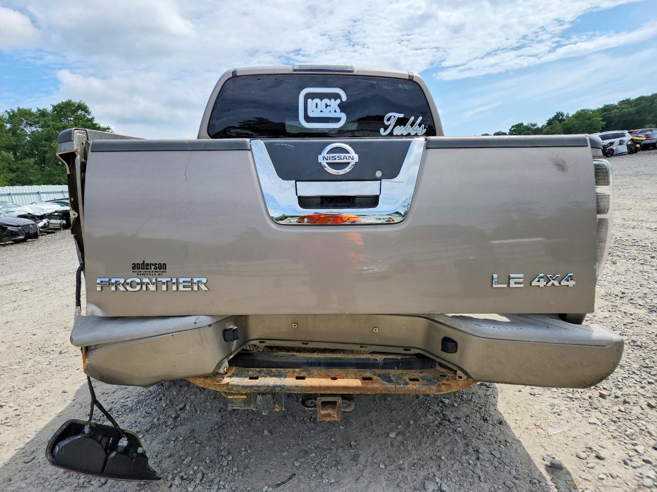 2007 Nissan Frontier Se Tan vin: 1N6AD07W67C401657