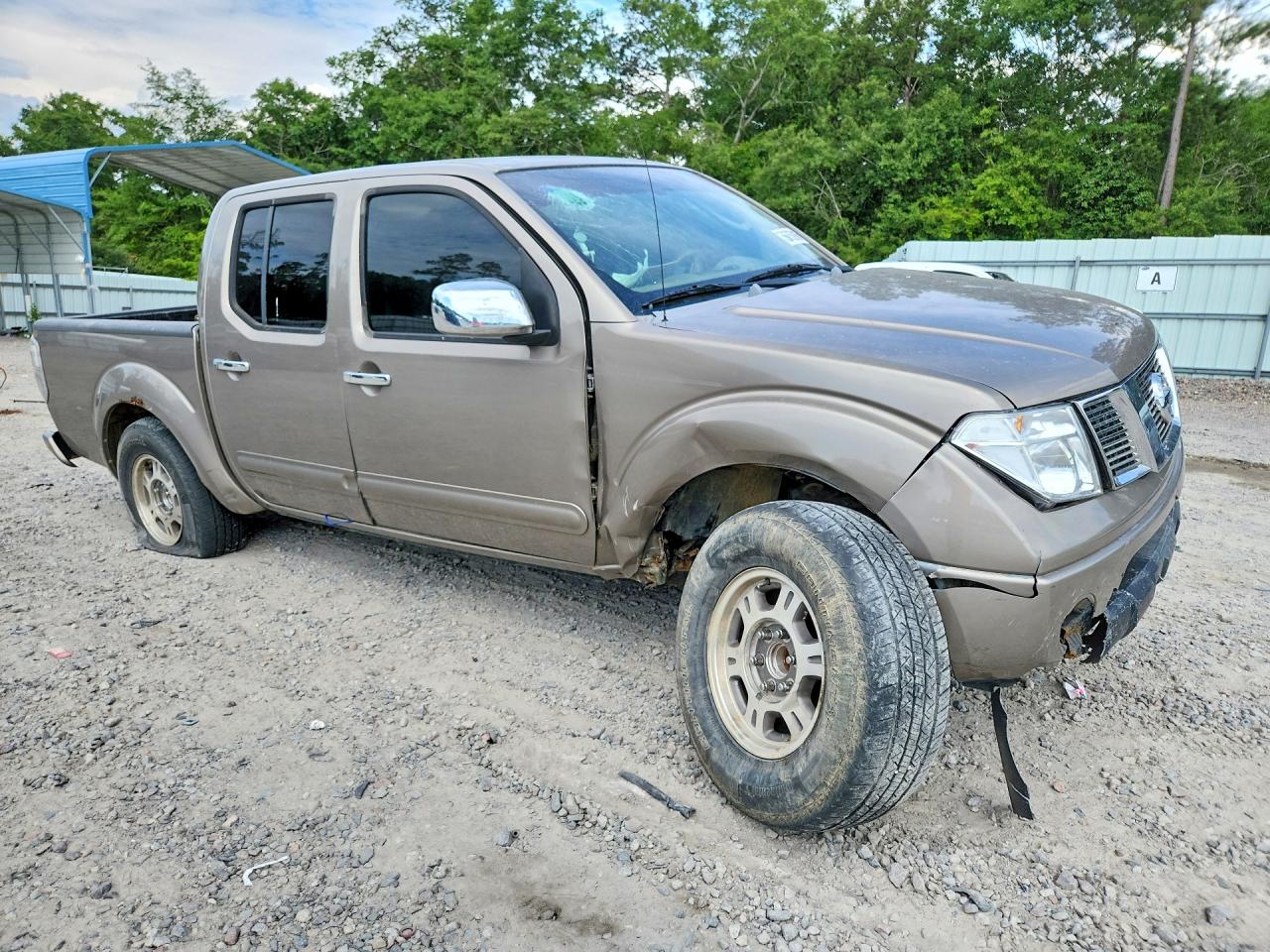 2007 Nissan Frontier Se Tan vin: 1N6AD07W67C401657
