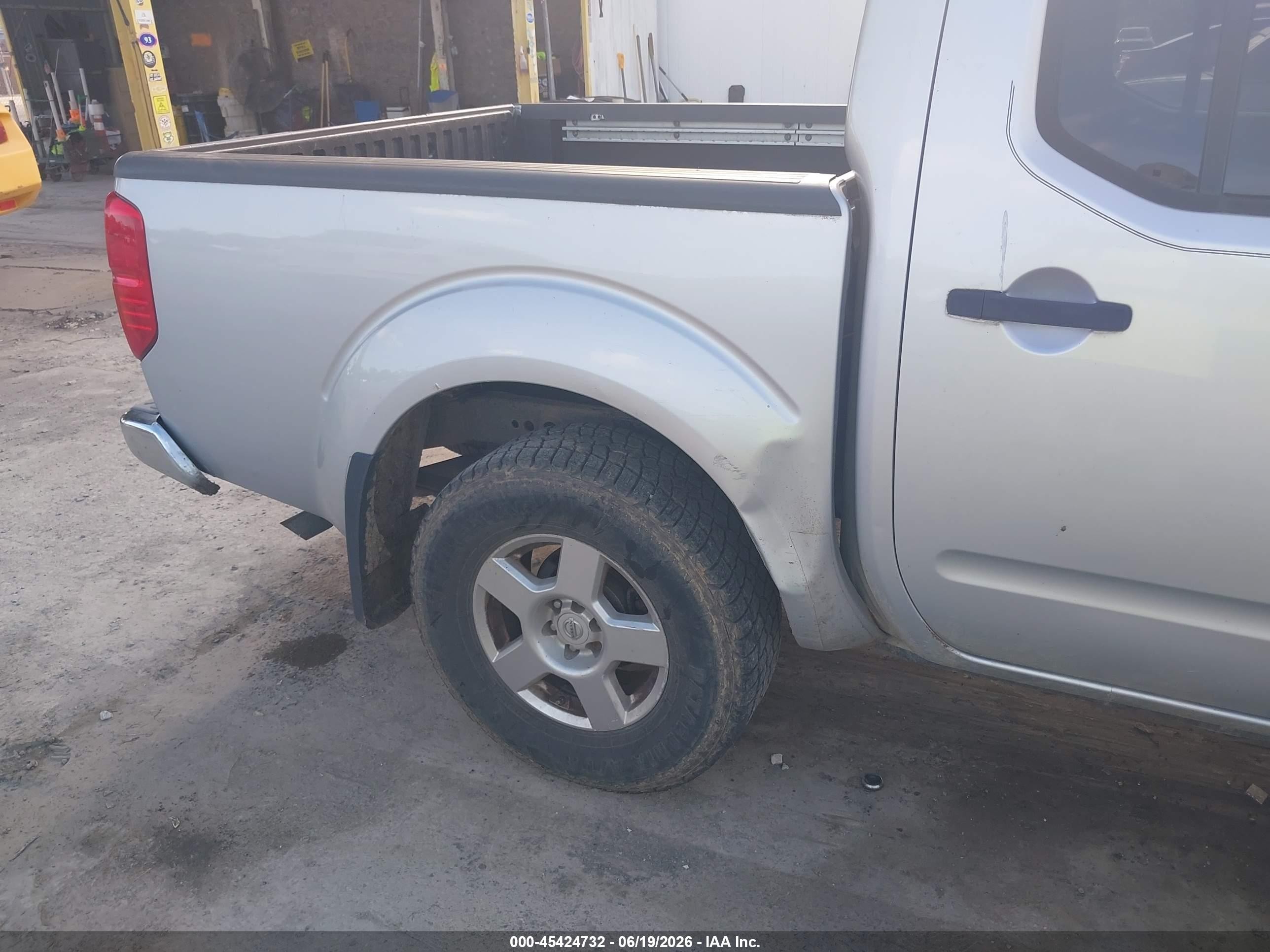 2008 Nissan Frontier Se Silver vin: 1N6AD07W68C437527