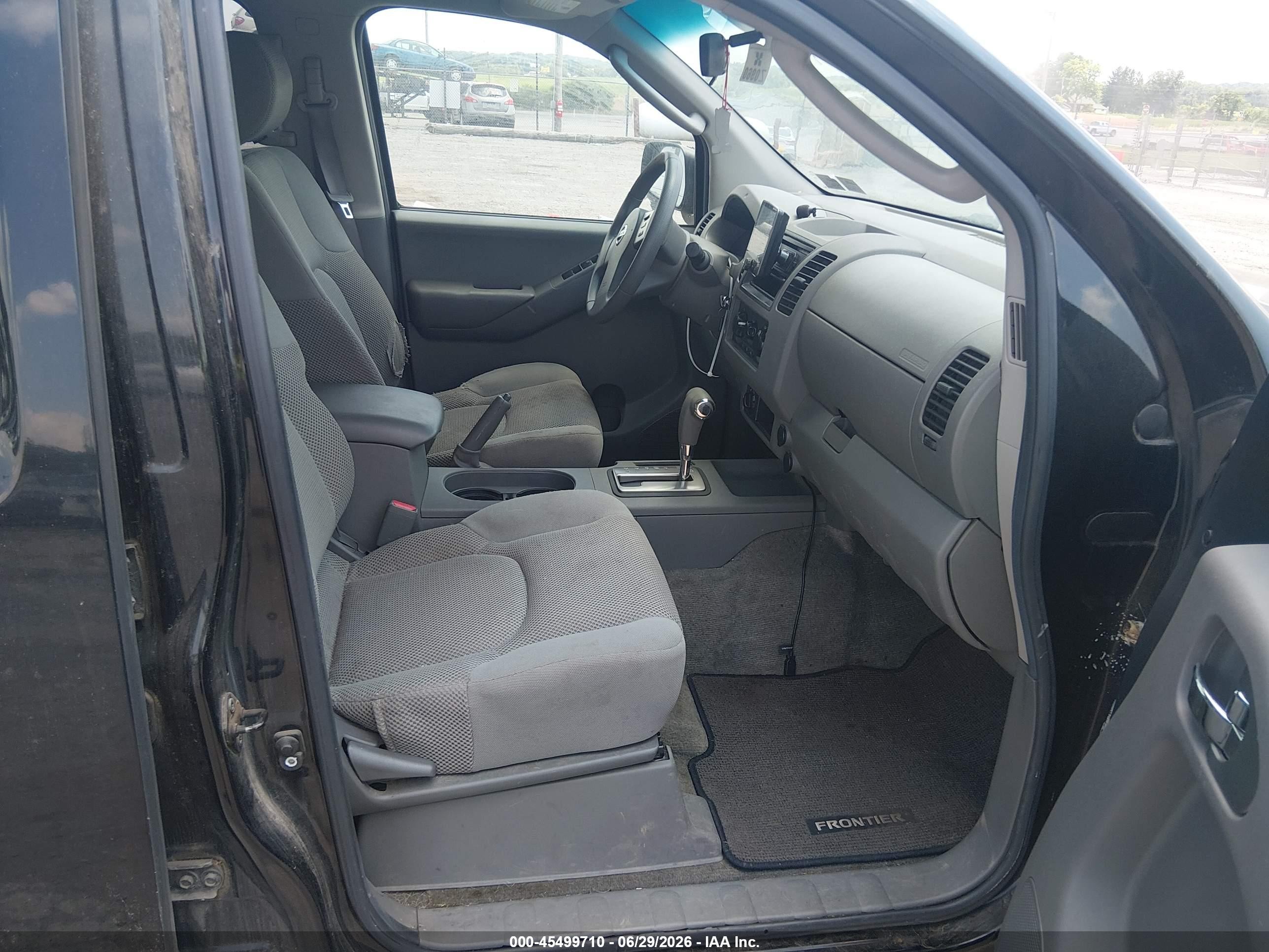 2005 Nissan Frontier 4wd Se Black vin: 1N6AD07W85C417596