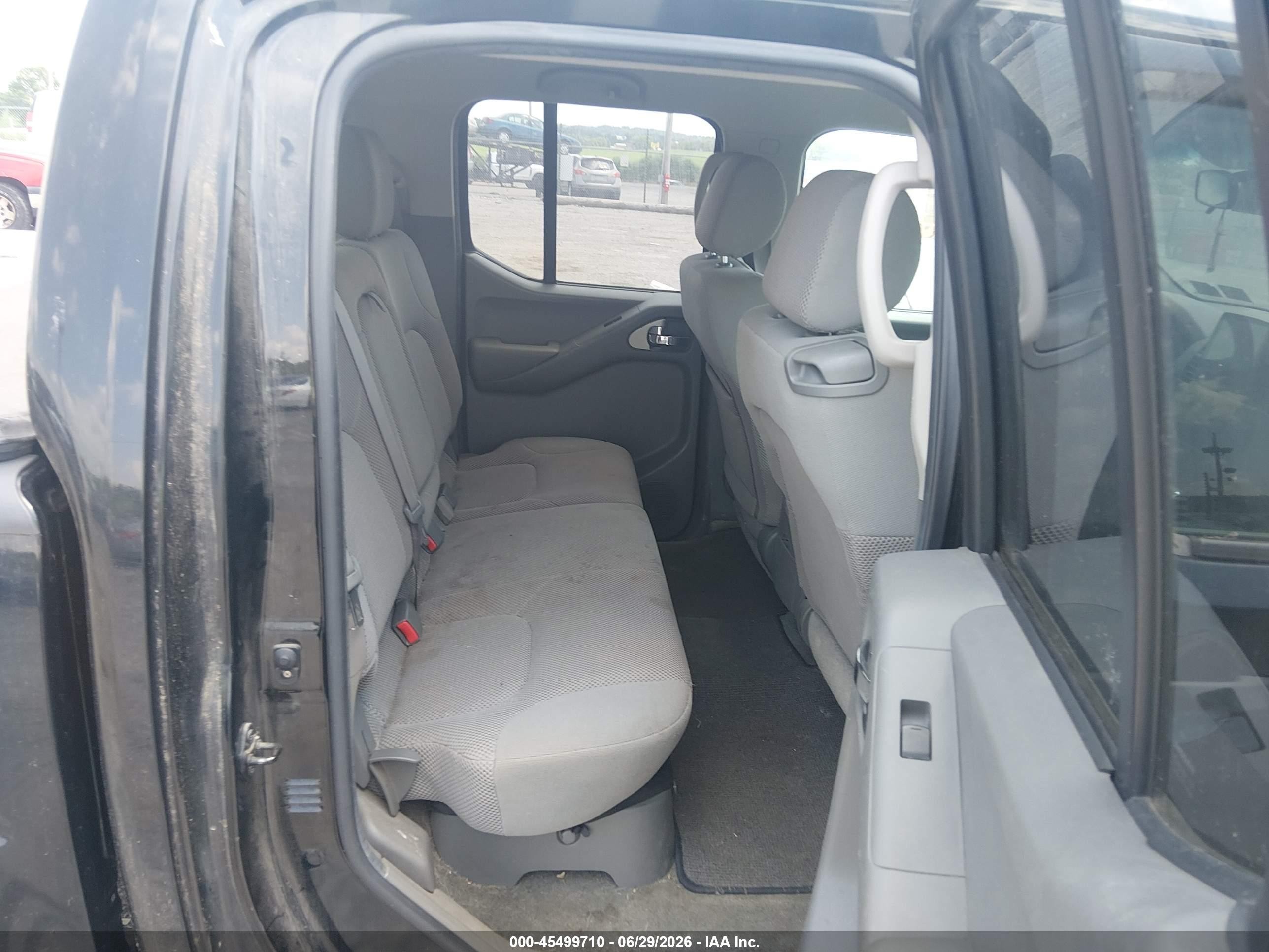 2005 Nissan Frontier 4wd Se Black vin: 1N6AD07W85C417596