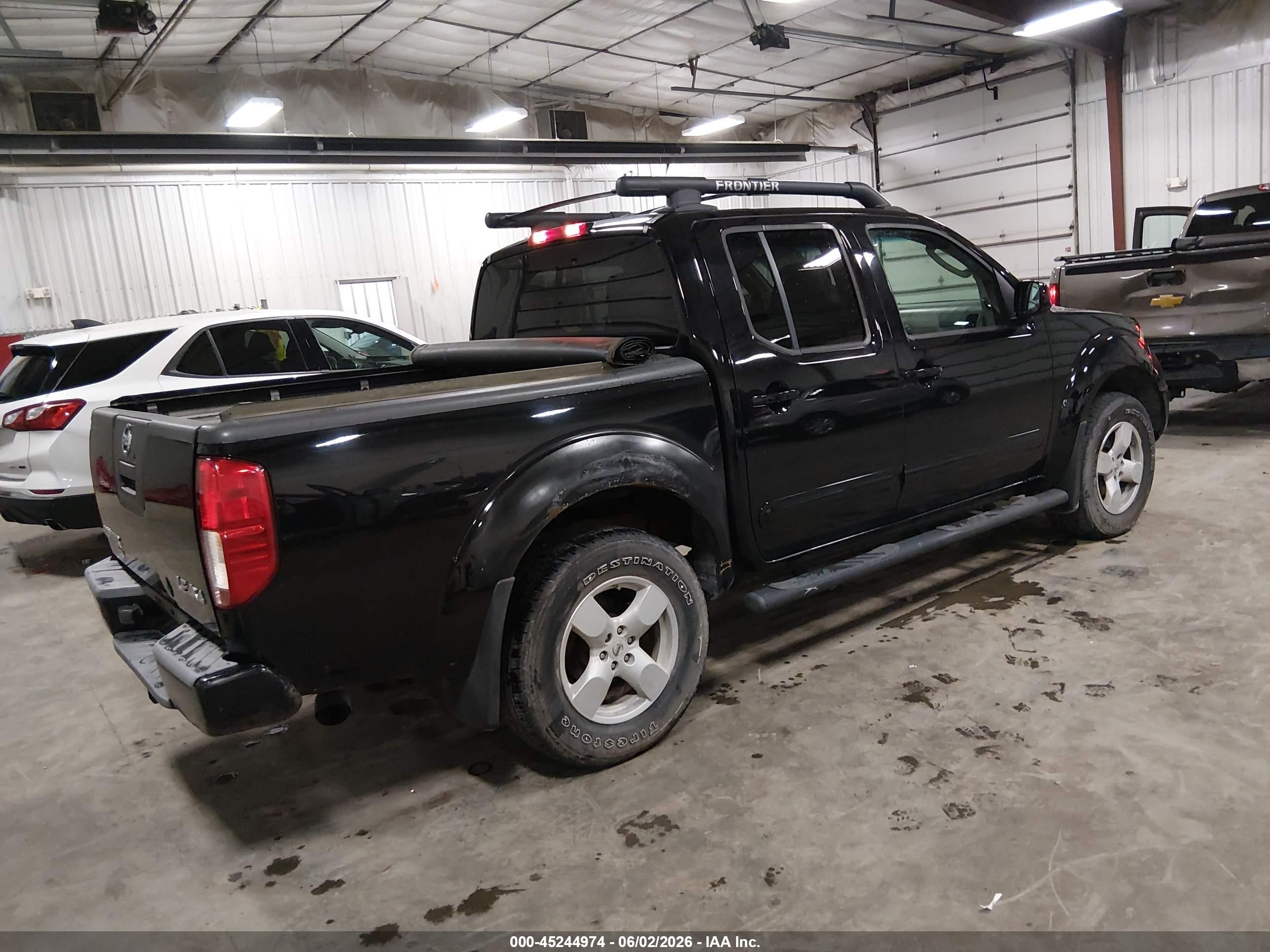 2006 Nissan Frontier Le Черный vin: 1N6AD07W86C436778