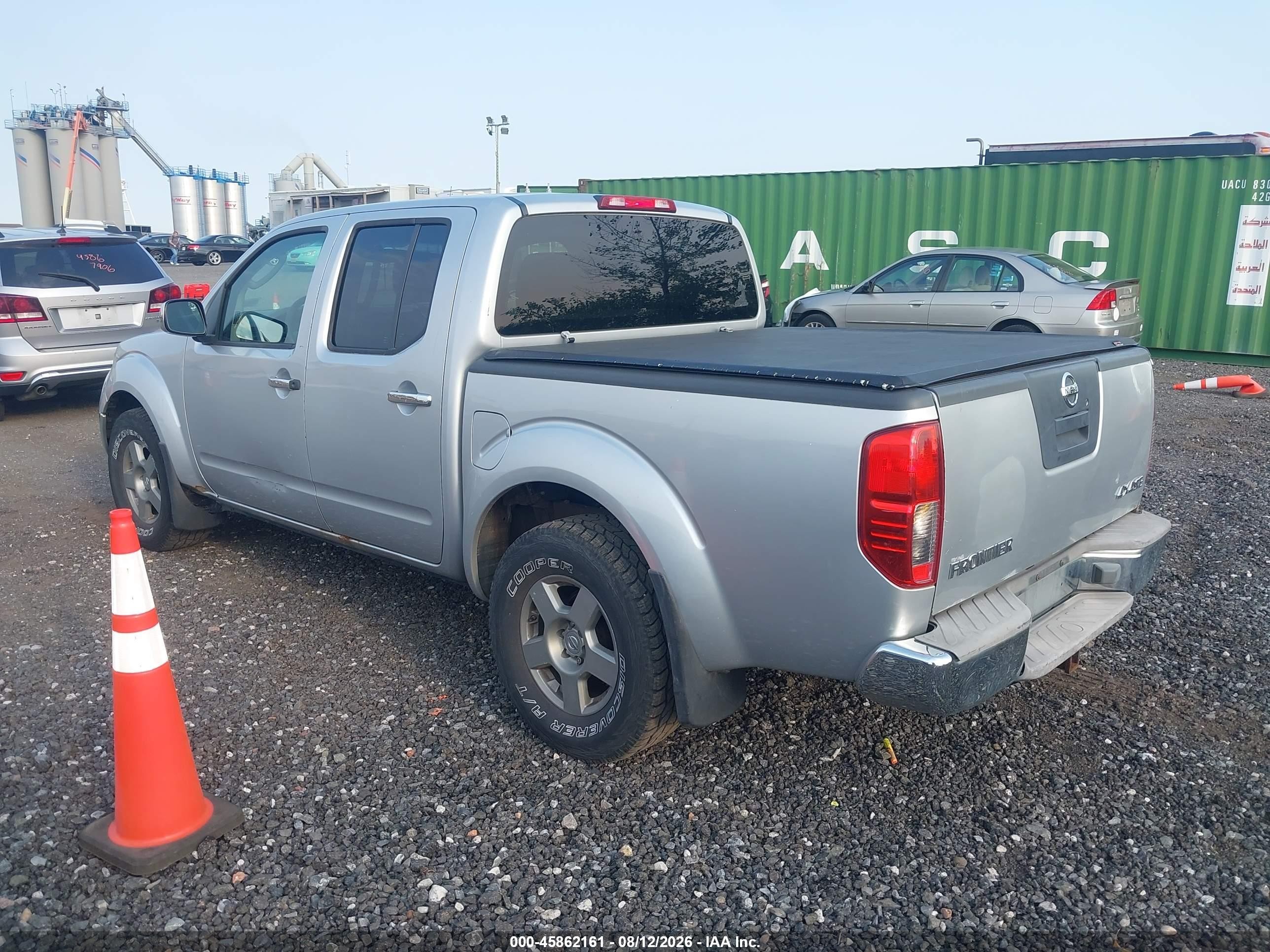 2006 Nissan Frontier Se Серебряный vin: 1N6AD07W86C474107