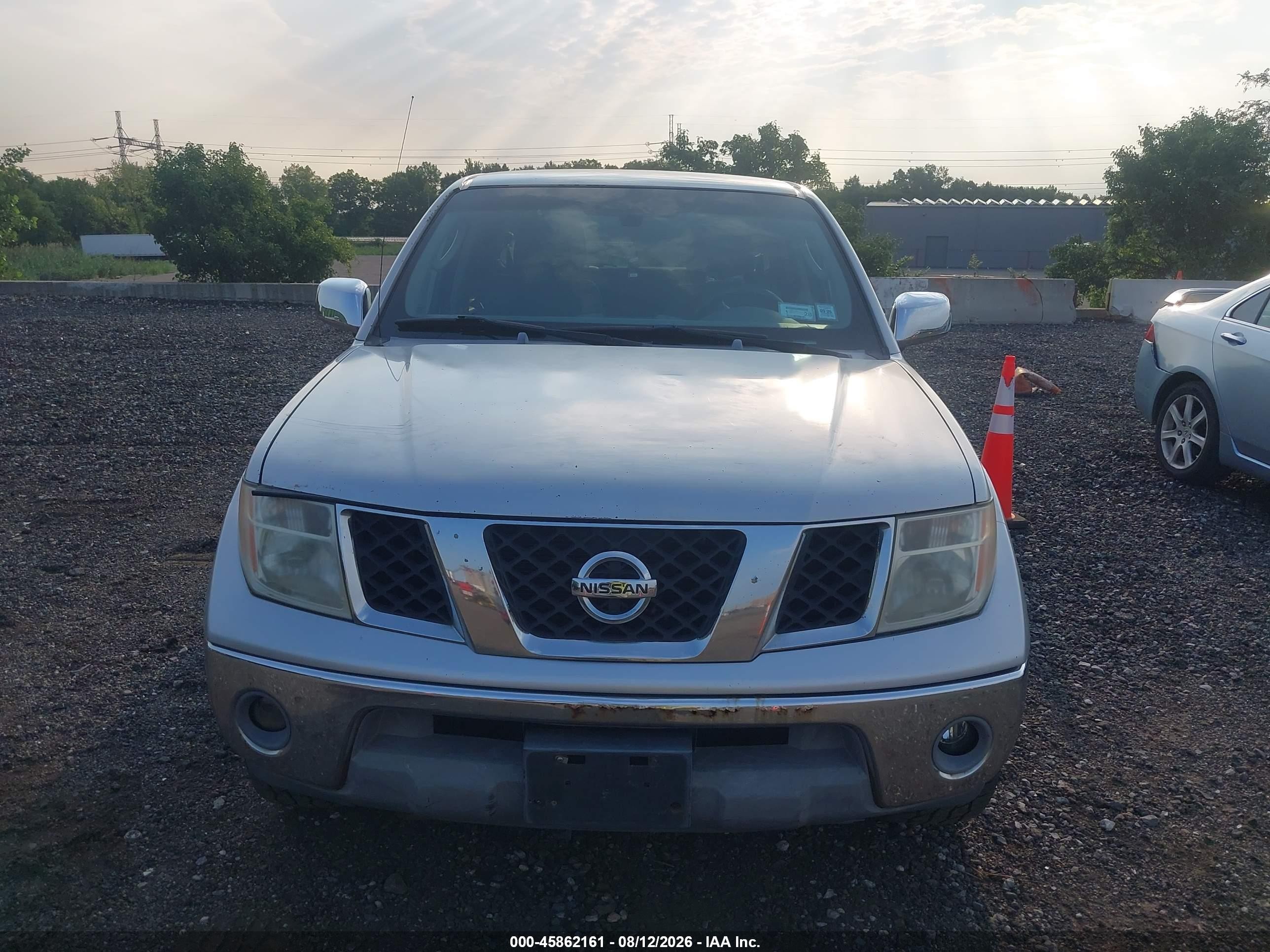 2006 Nissan Frontier Se Серебряный vin: 1N6AD07W86C474107