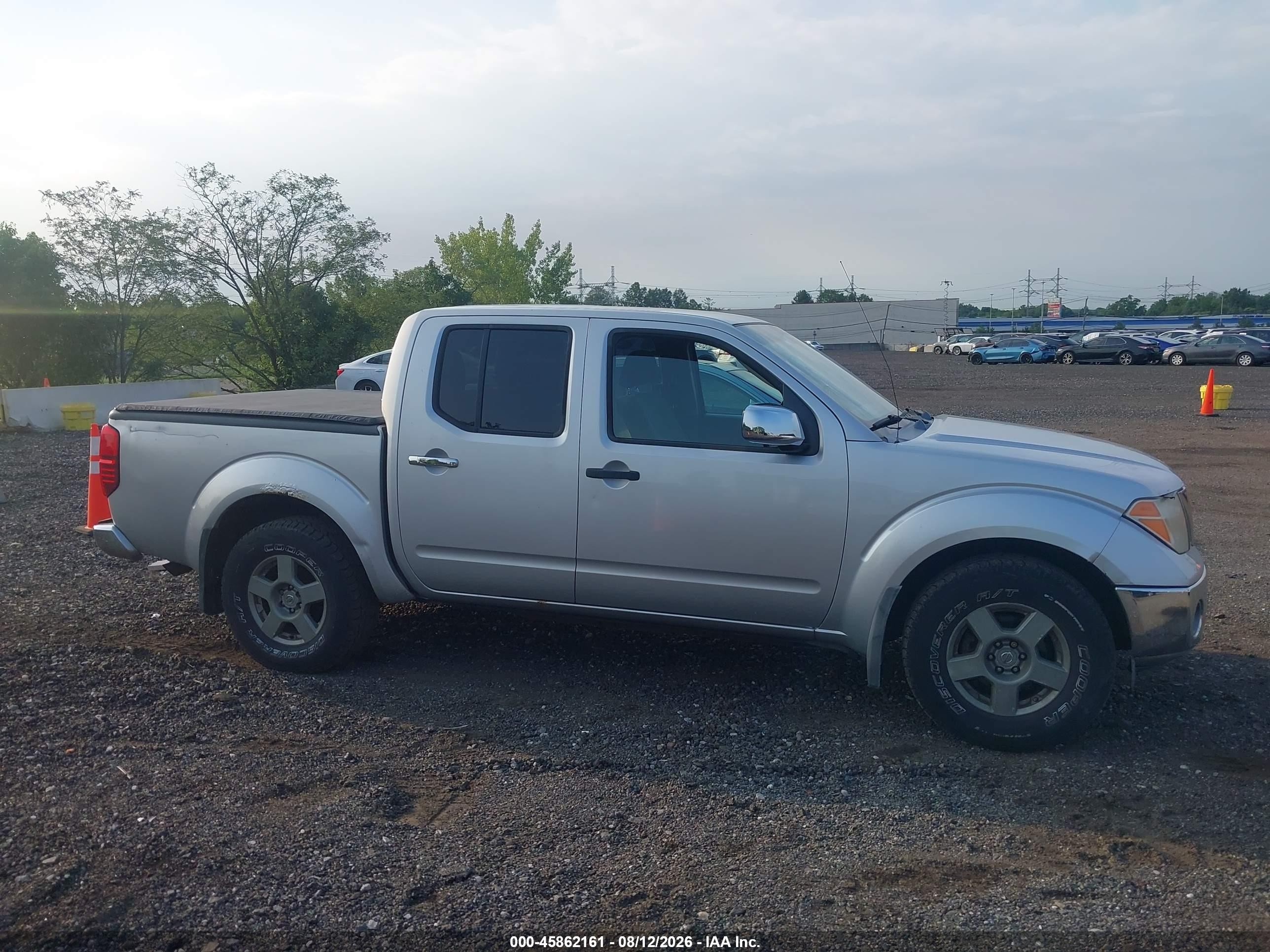 2006 Nissan Frontier Se Серебряный vin: 1N6AD07W86C474107