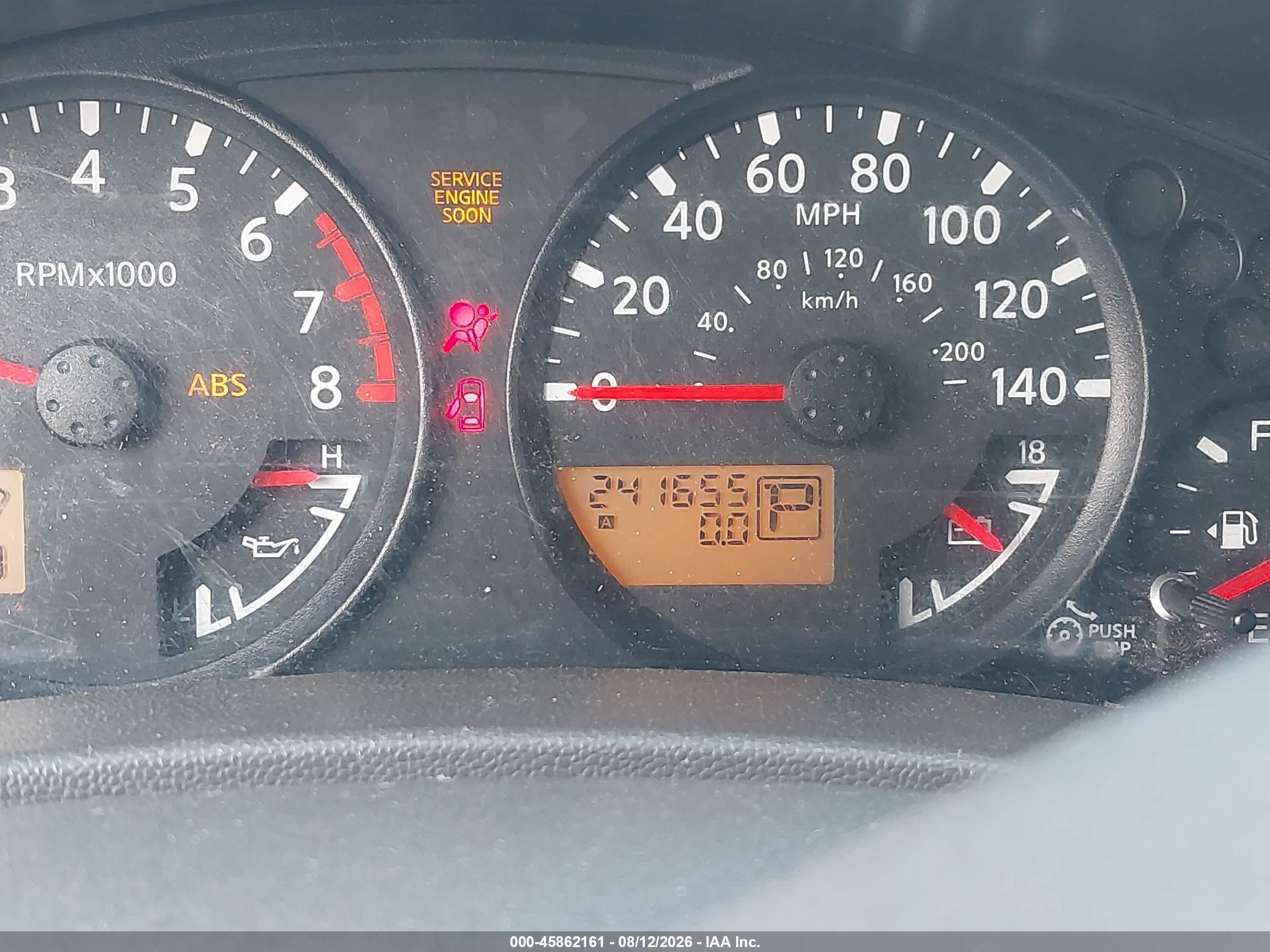 2006 Nissan Frontier Se Серебряный vin: 1N6AD07W86C474107