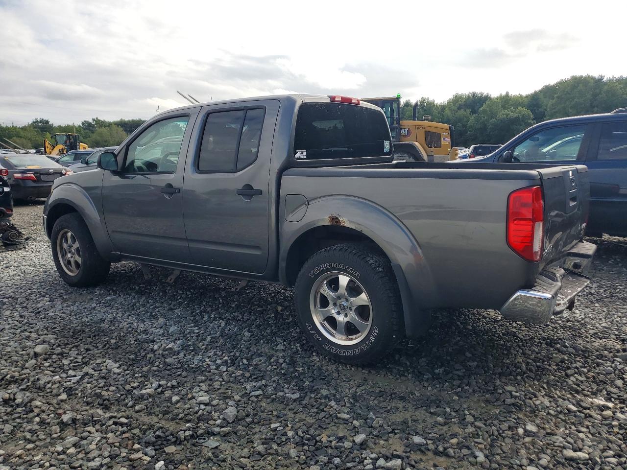2008 Nissan Frontier Se V6 Gray vin: 1N6AD07W88C401788
