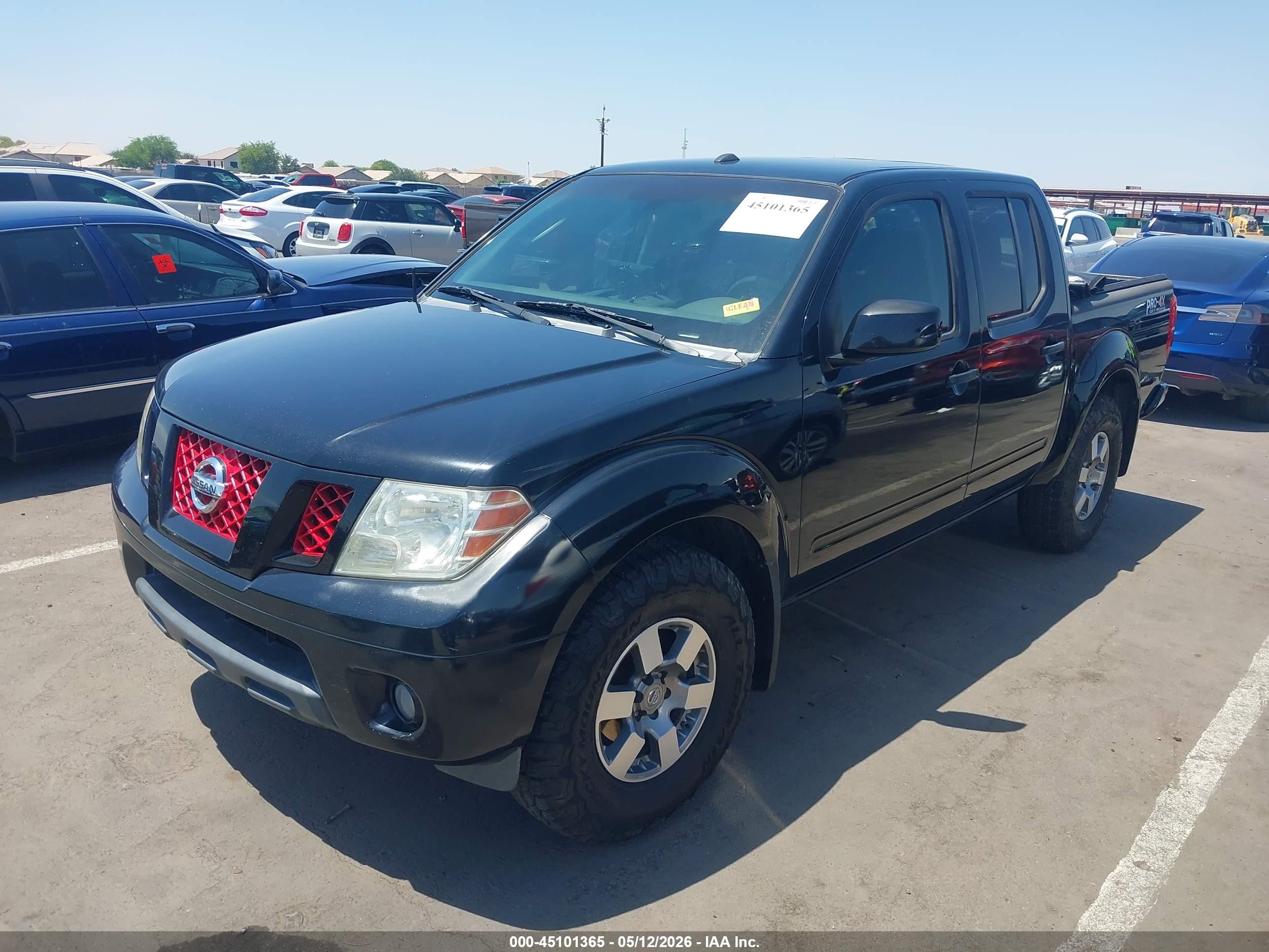 2009 Nissan Frontier Pro-4x Black vin: 1N6AD07W89C401811