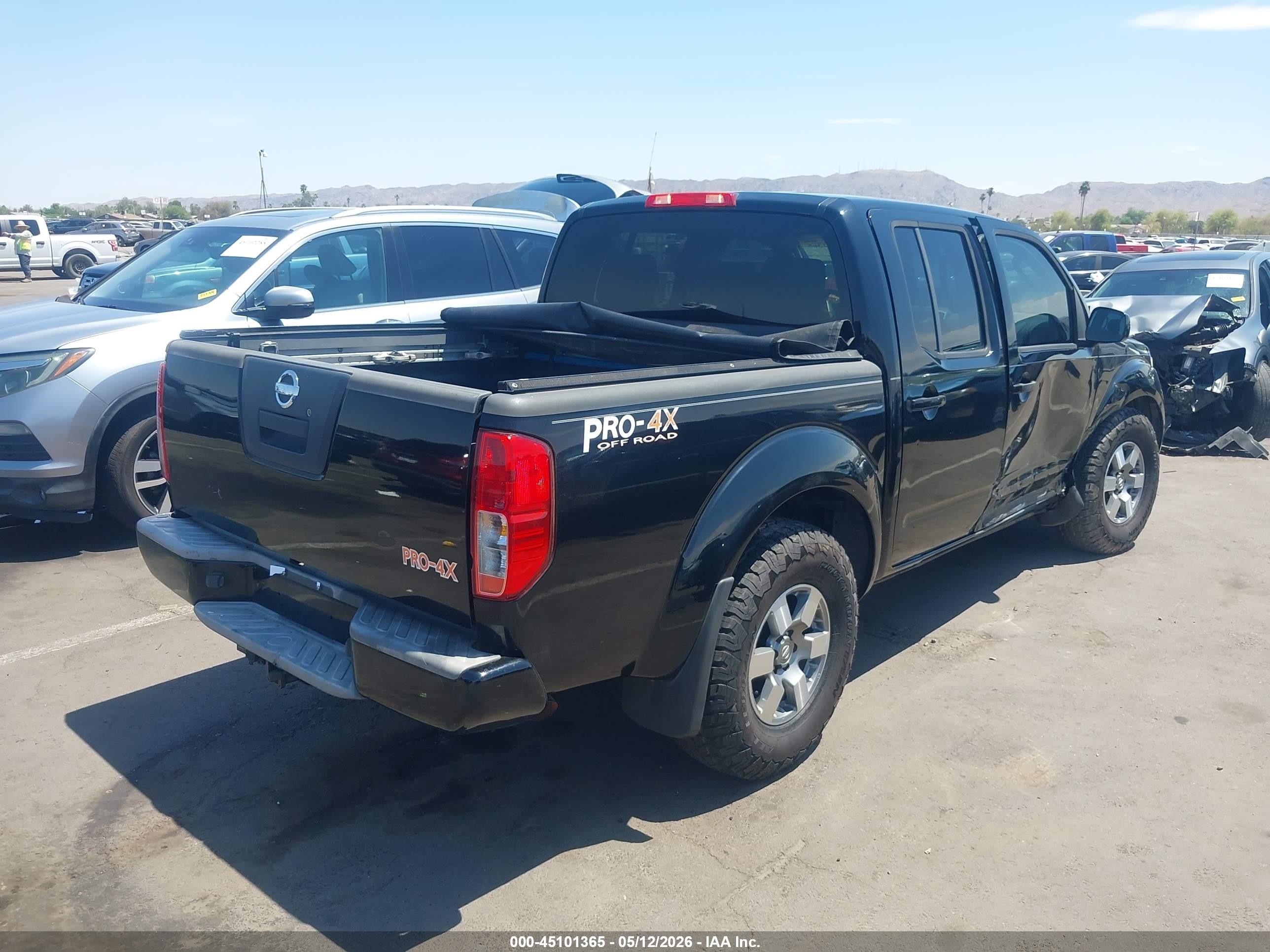 2009 Nissan Frontier Pro-4x Black vin: 1N6AD07W89C401811