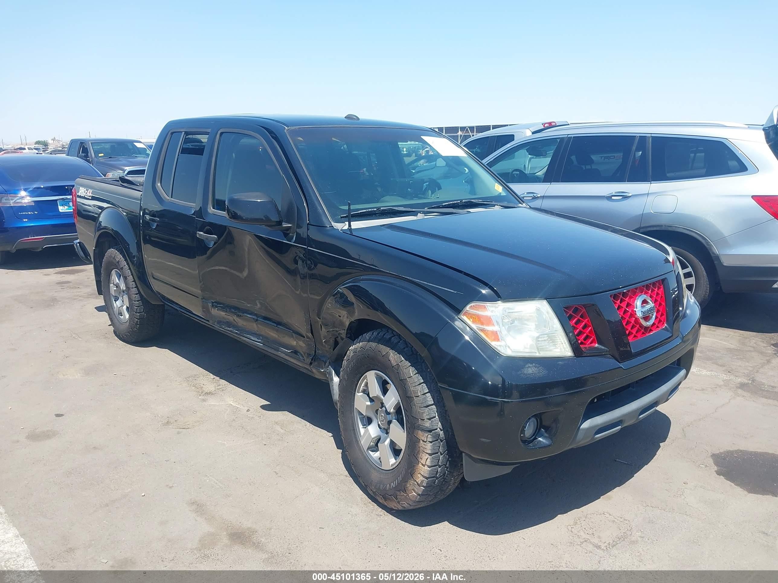 2009 Nissan Frontier Pro-4x Black vin: 1N6AD07W89C401811