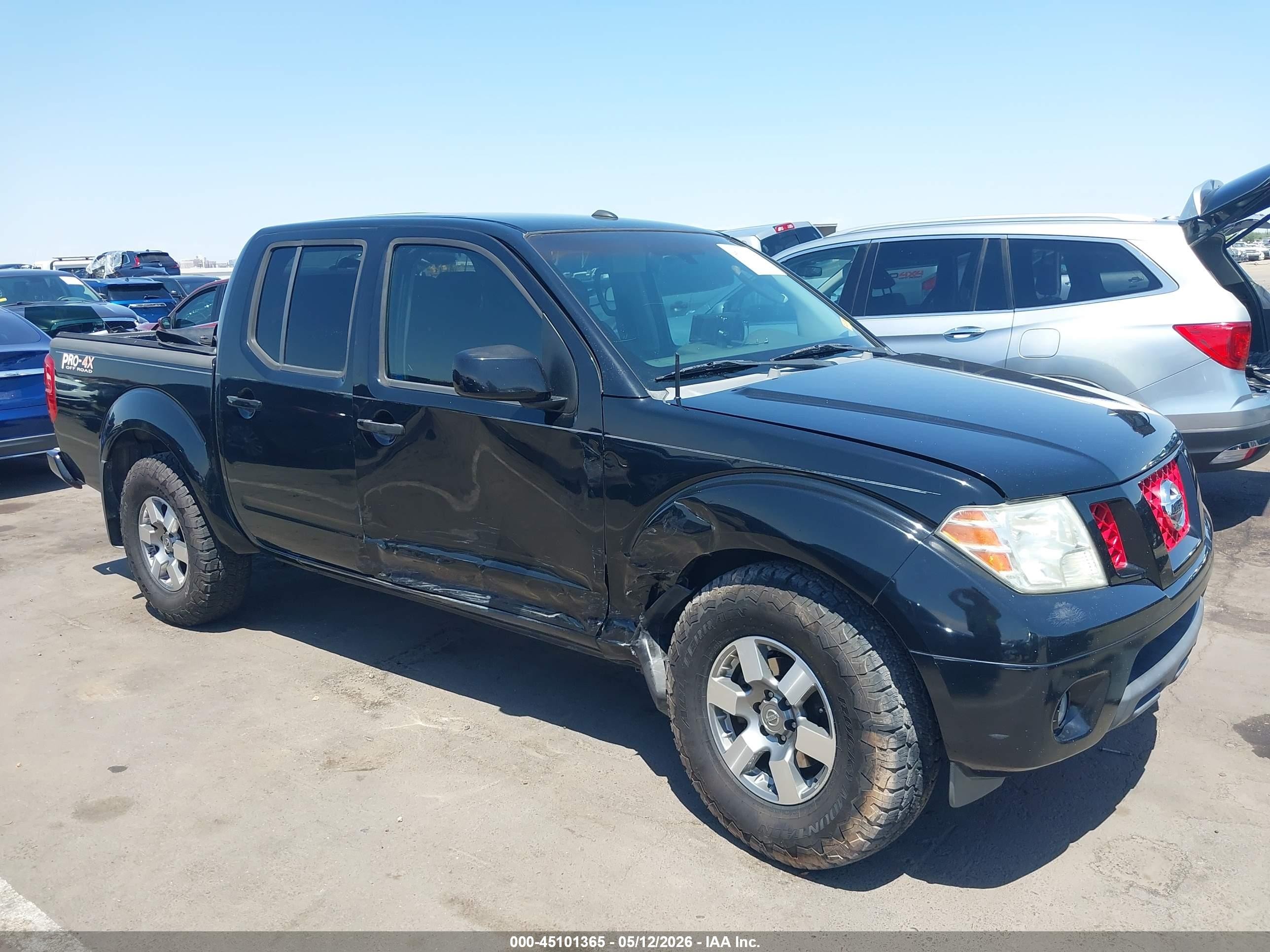 2009 Nissan Frontier Pro-4x Black vin: 1N6AD07W89C401811