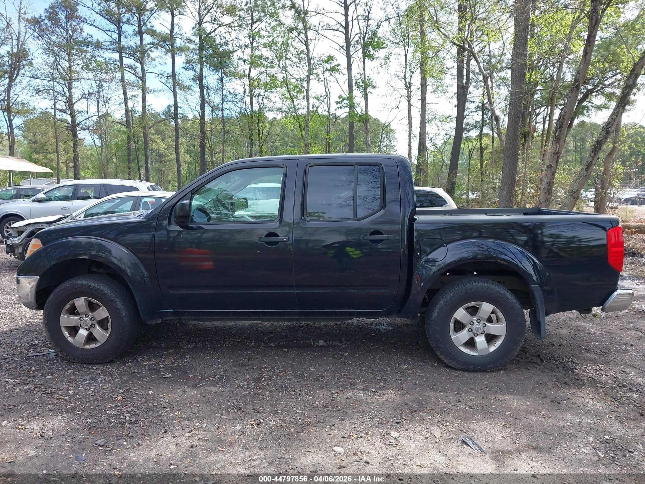 2009 Nissan Frontier Se Black vin: 1N6AD07W89C426949