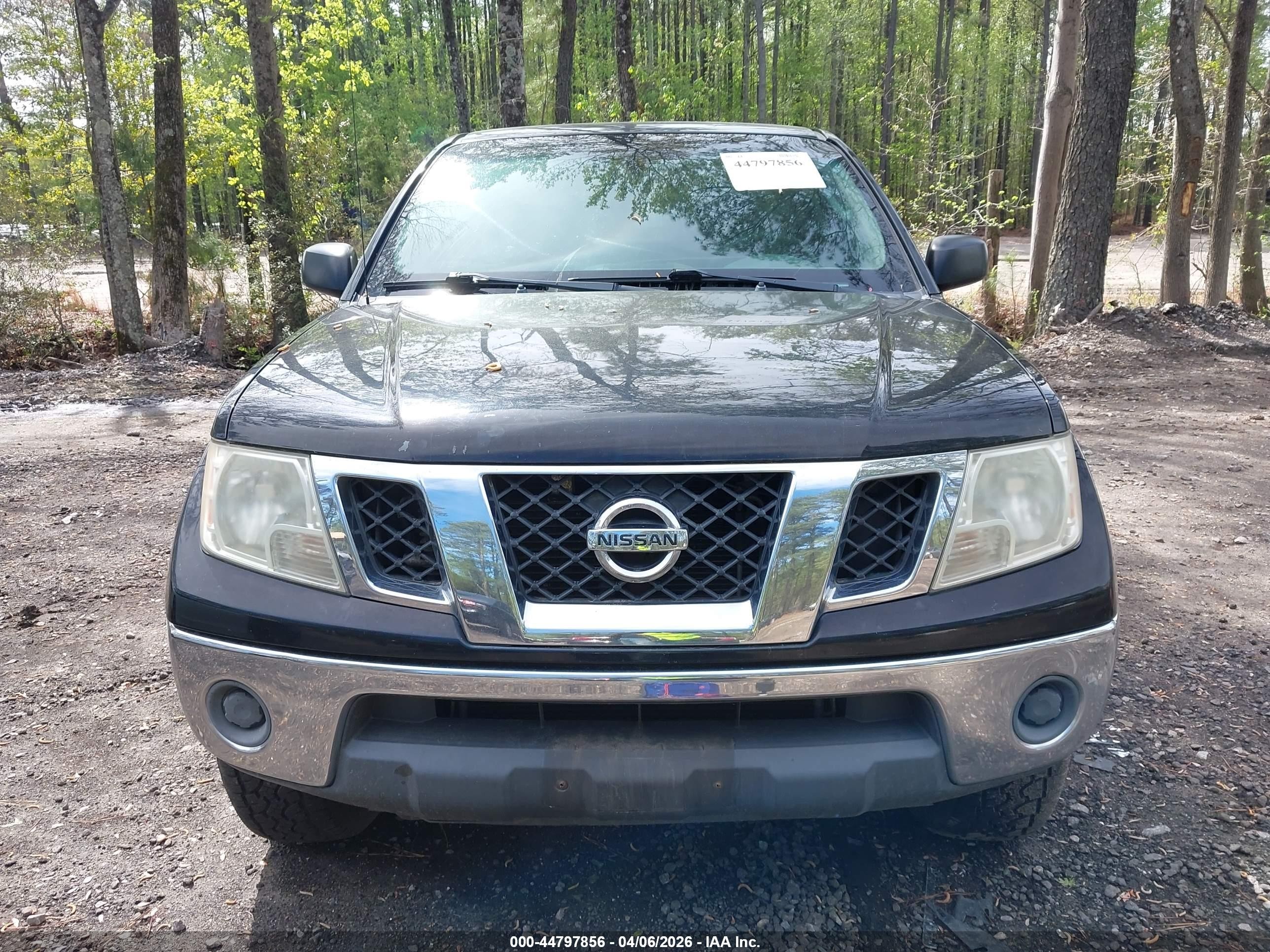 2009 Nissan Frontier Se Black vin: 1N6AD07W89C426949