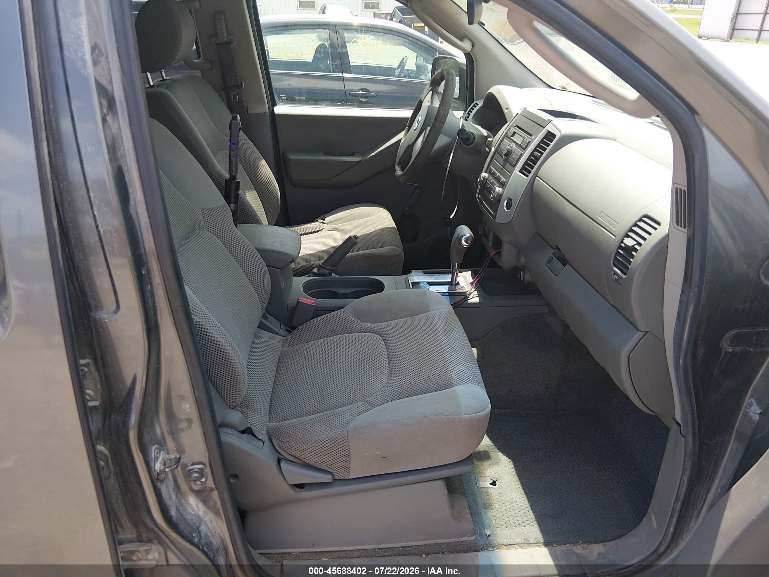2009 Nissan Frontier Se Серый vin: 1N6AD07W99C407584