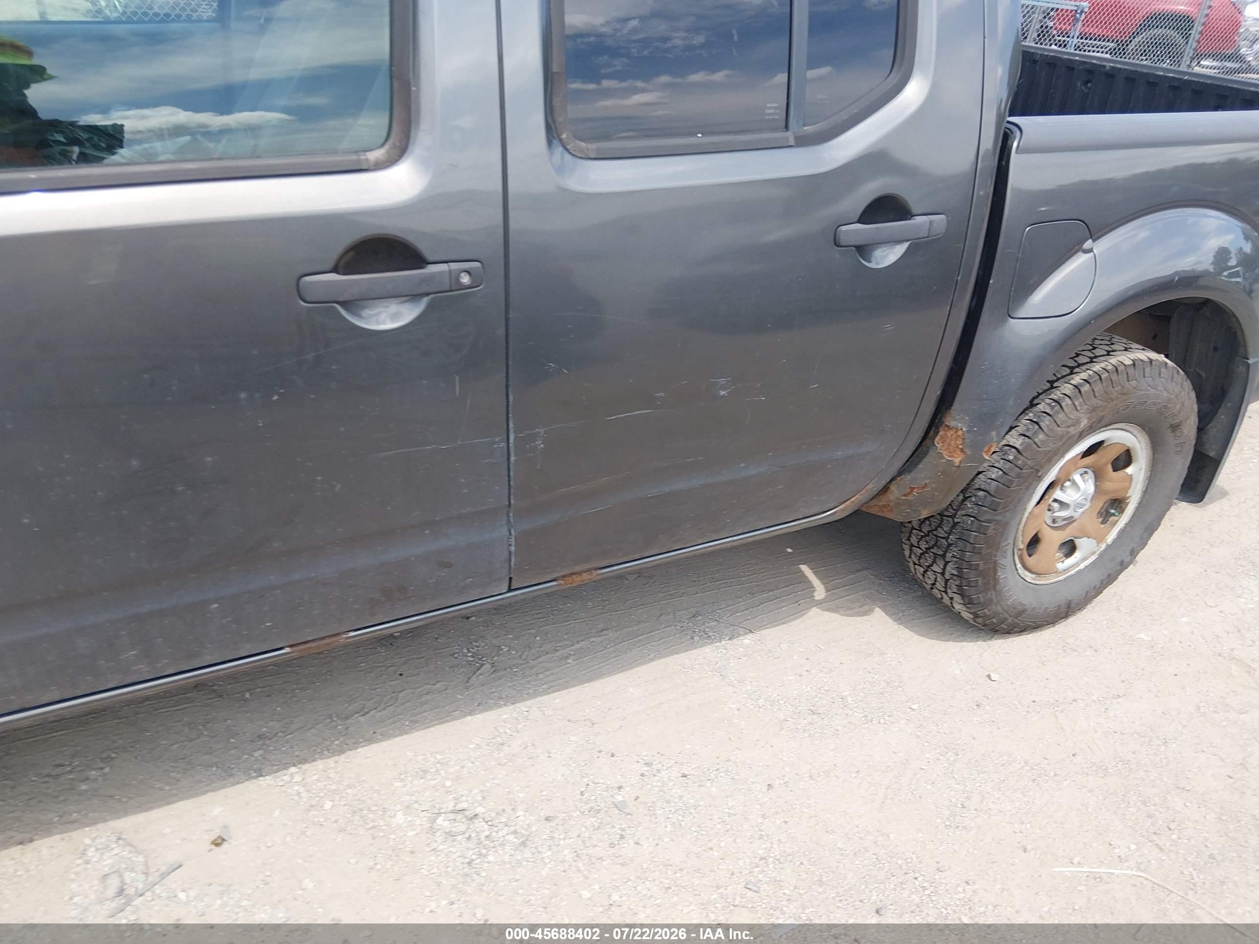 2009 Nissan Frontier Se Серый vin: 1N6AD07W99C407584