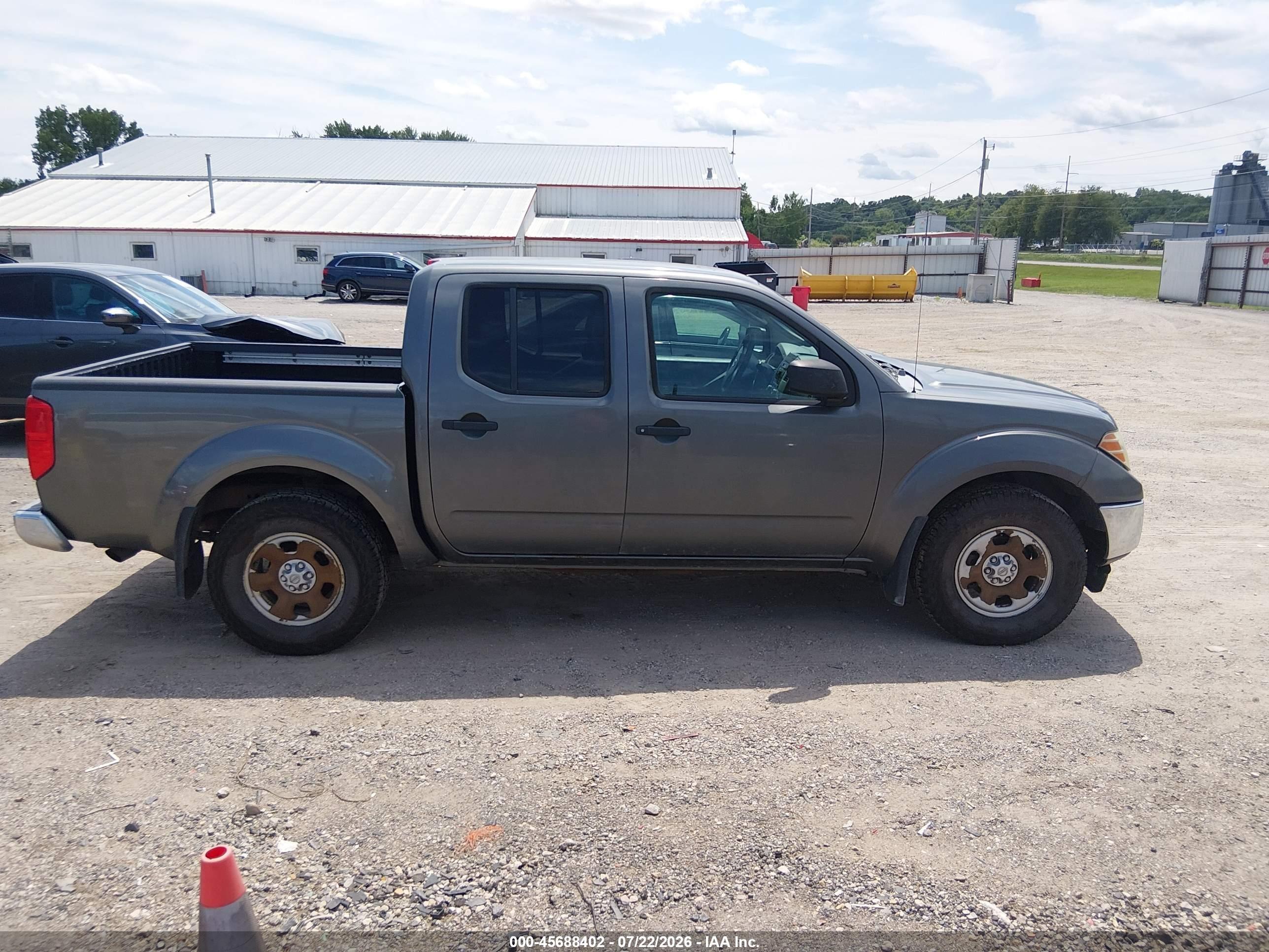 2009 Nissan Frontier Se Серый vin: 1N6AD07W99C407584