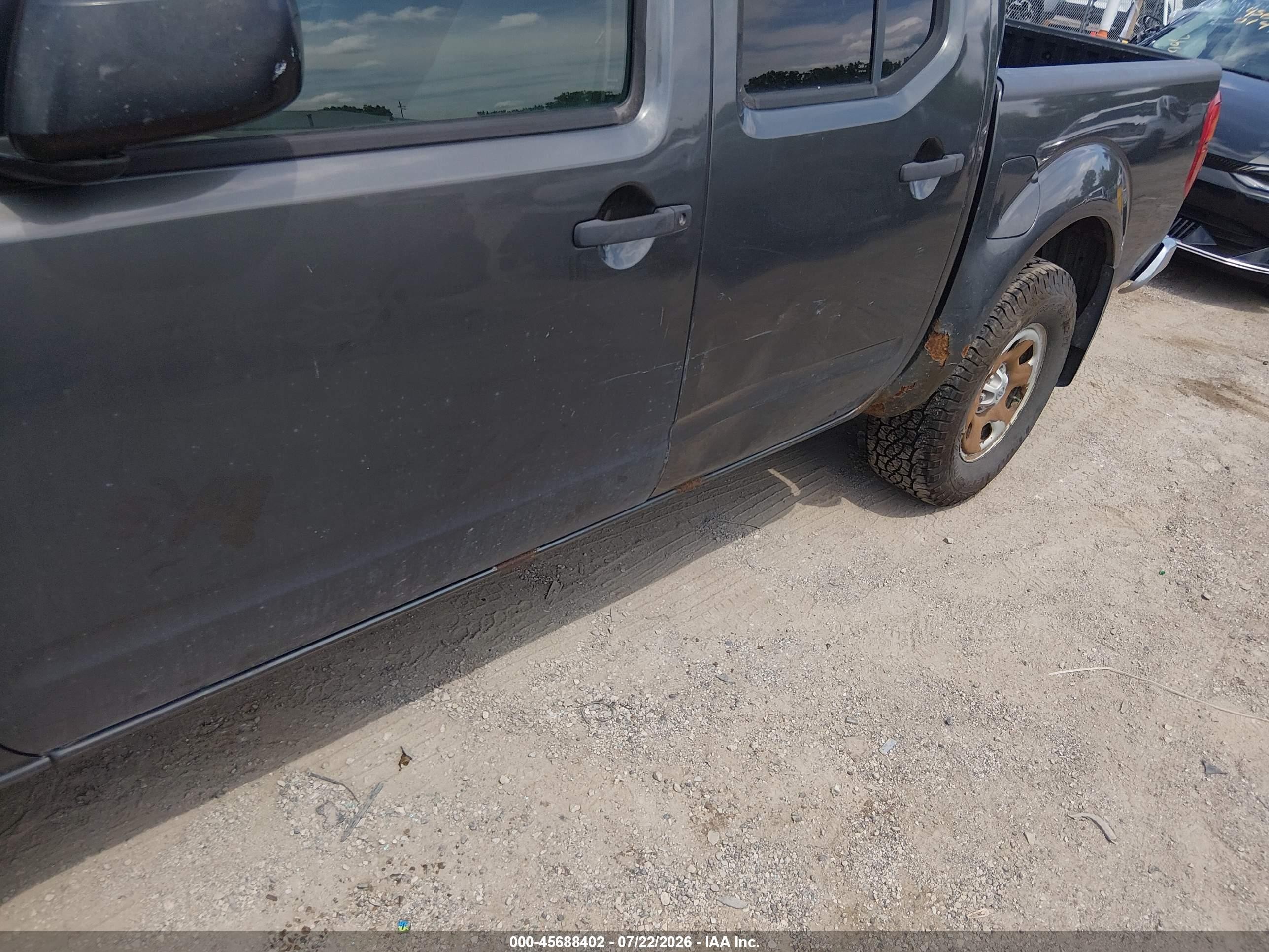 2009 Nissan Frontier Se Серый vin: 1N6AD07W99C407584