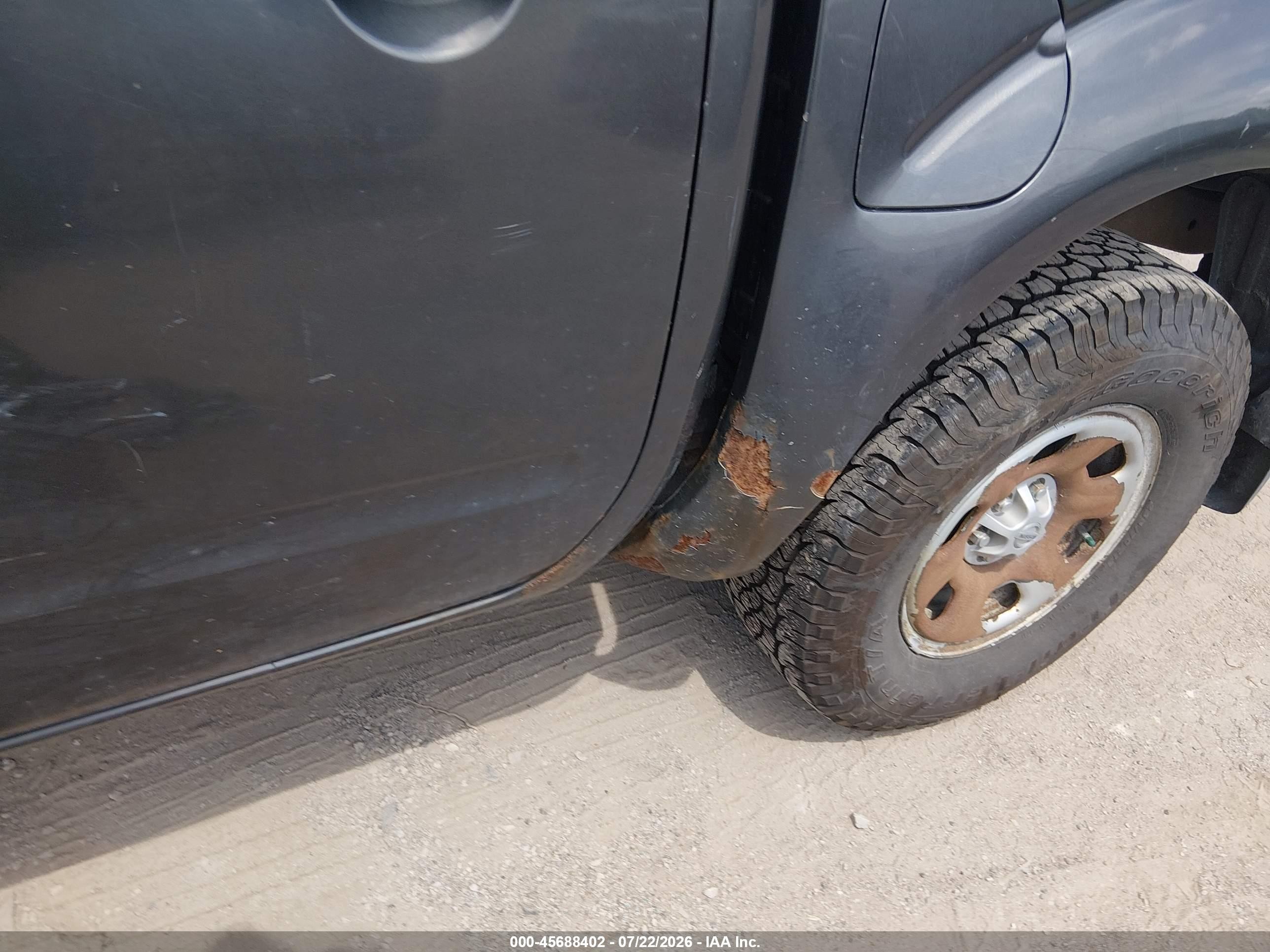 2009 Nissan Frontier Se Серый vin: 1N6AD07W99C407584