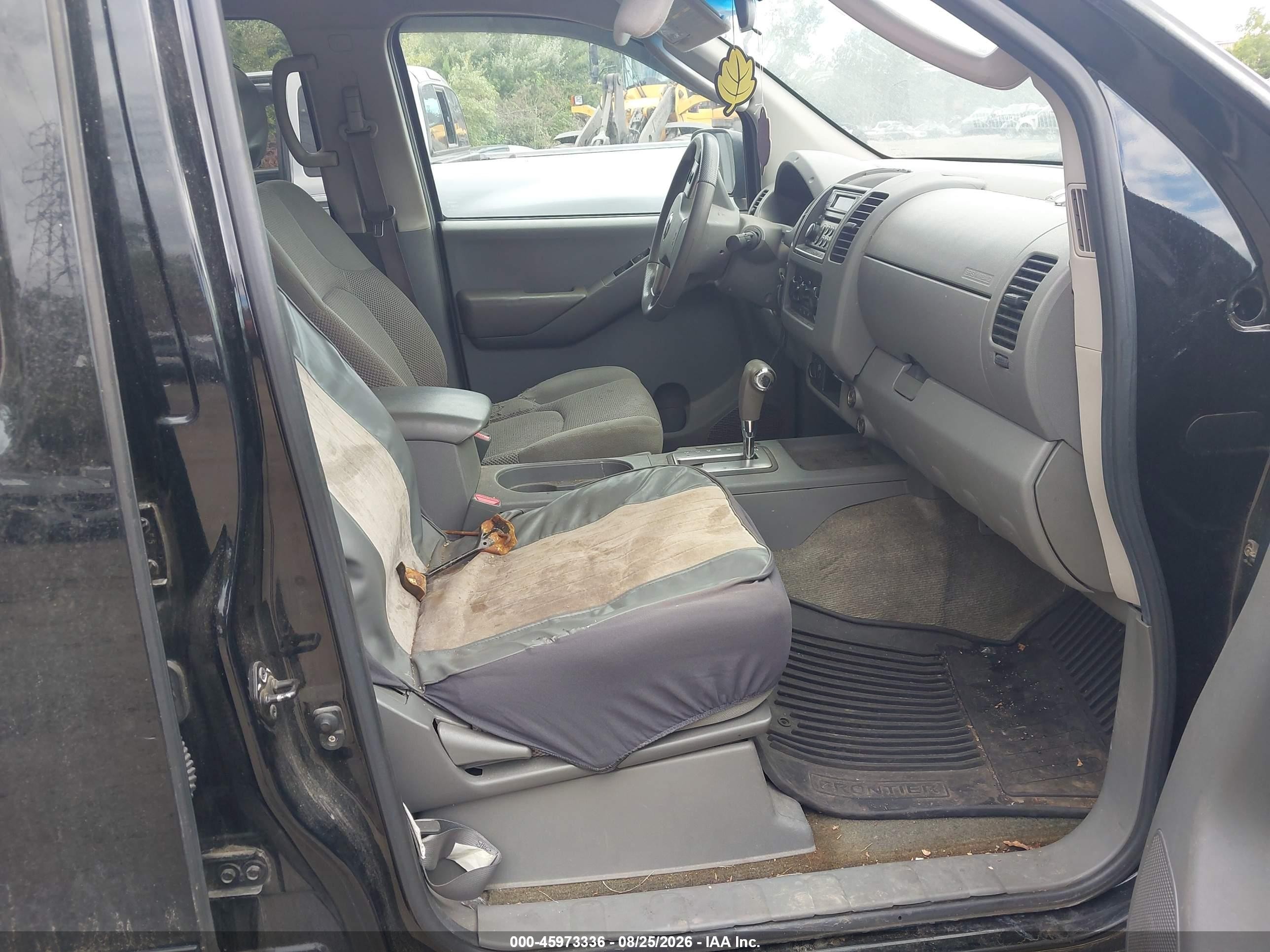 2005 Nissan Frontier Se Black vin: 1N6AD07WX5C448400