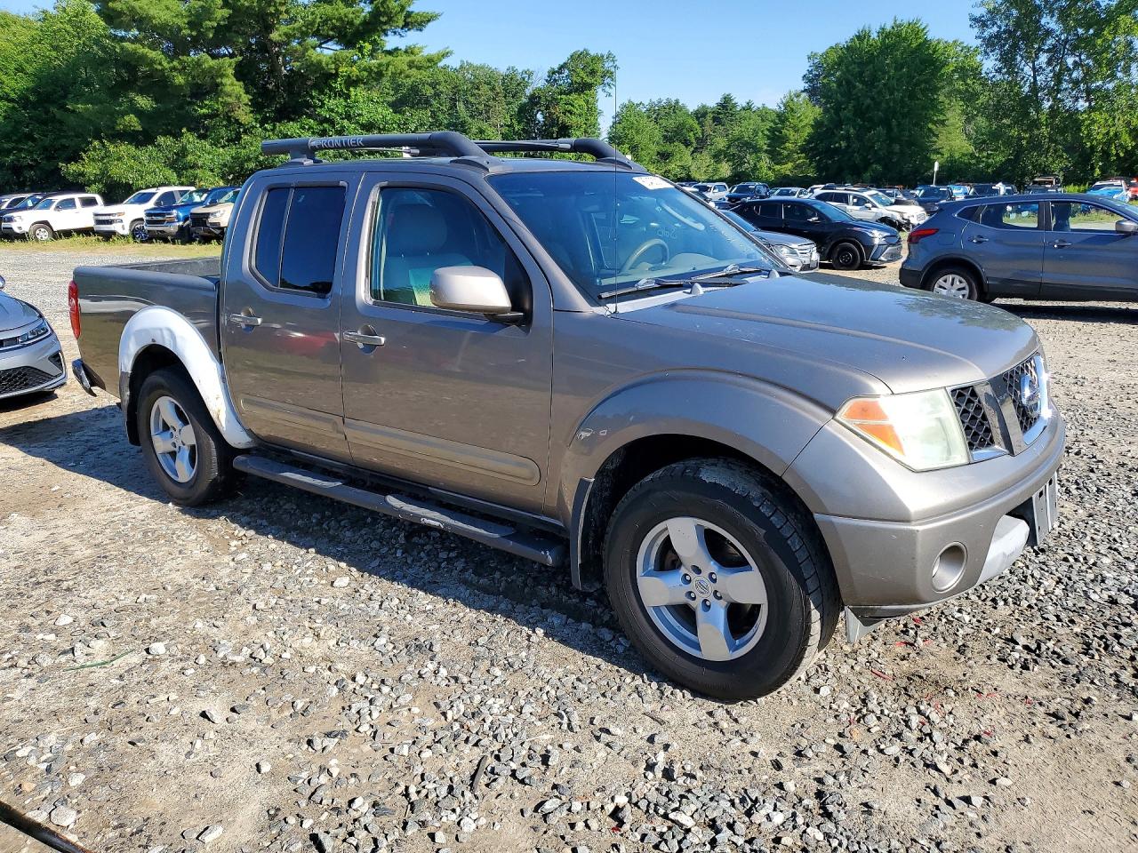 2006 Nissan Frontier Se Gold vin: 1N6AD07WX6C429041