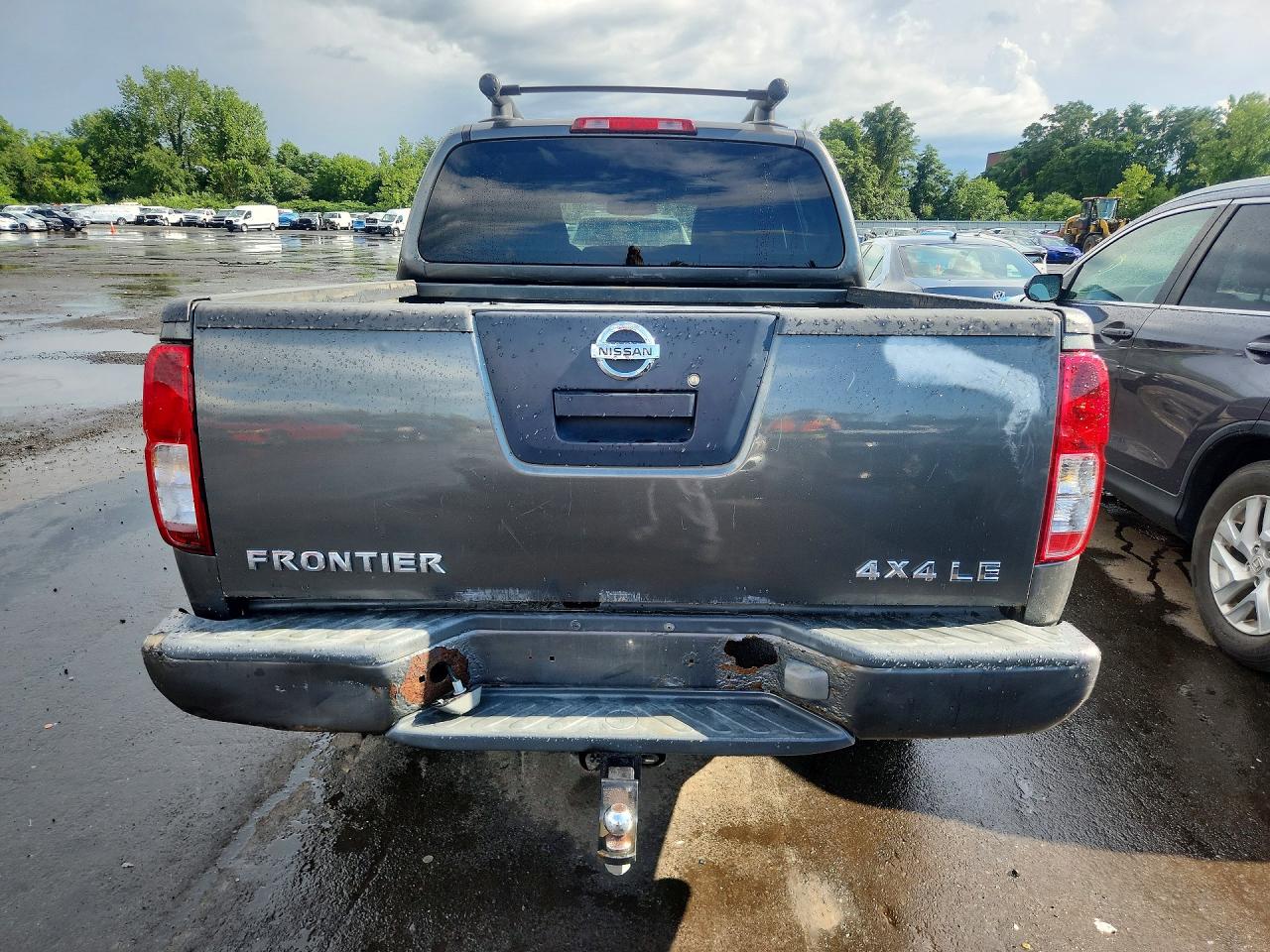 2006 Nissan Frontier Se Gray vin: 1N6AD07WX6C477476