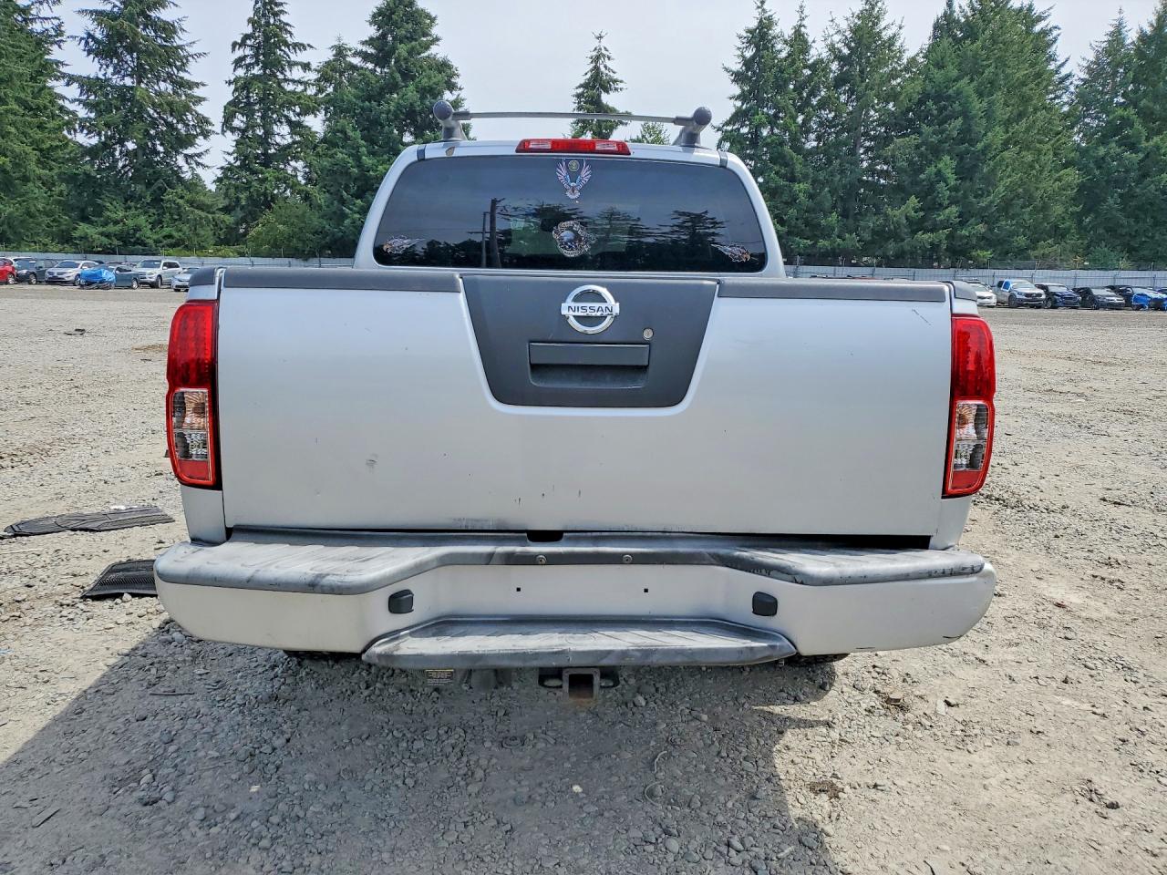 2007 Nissan Frontier Se Silver vin: 1N6AD07WX7C430448