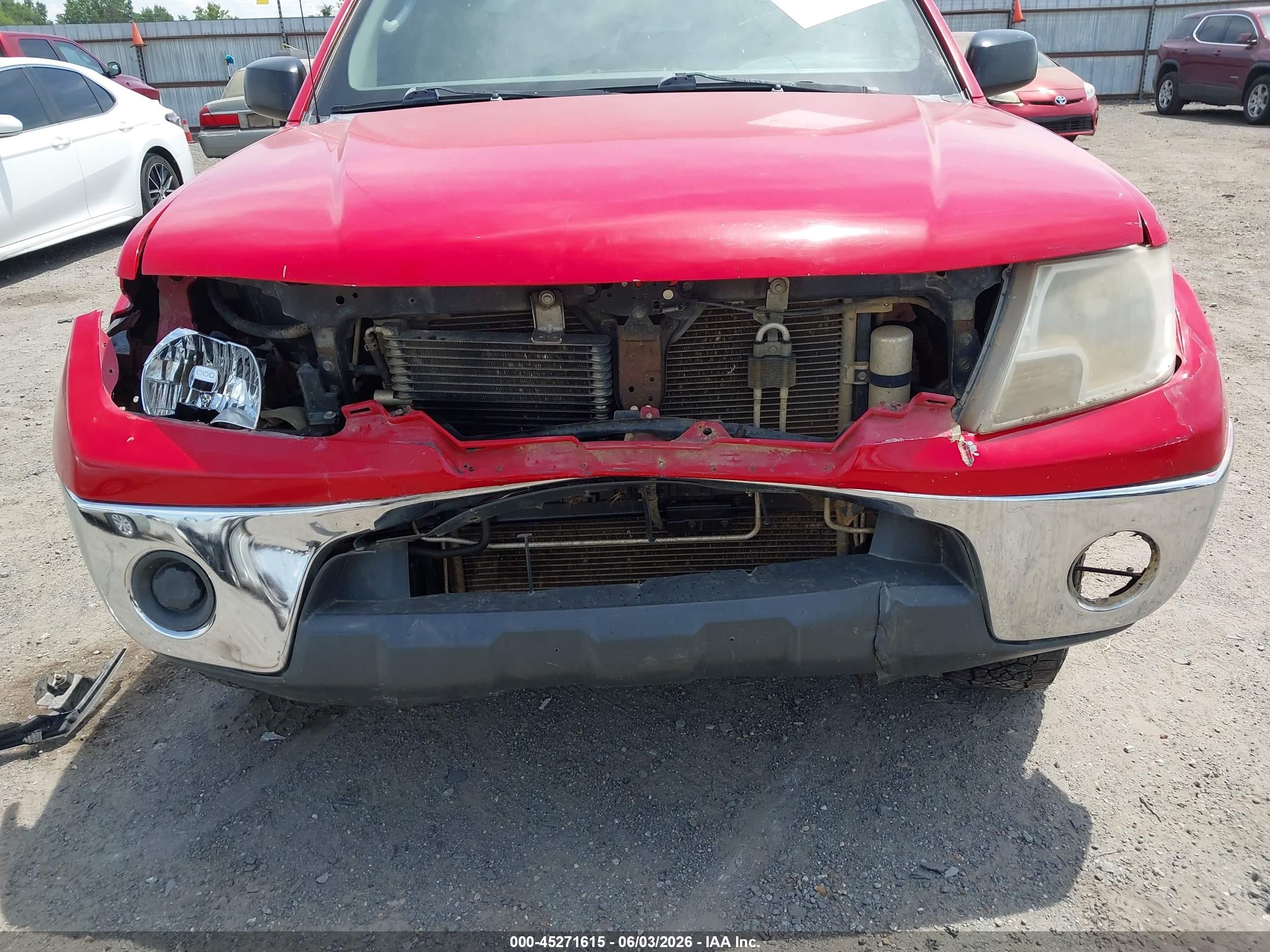 2009 Nissan Frontier Se Red vin: 1N6AD07WX9C418593