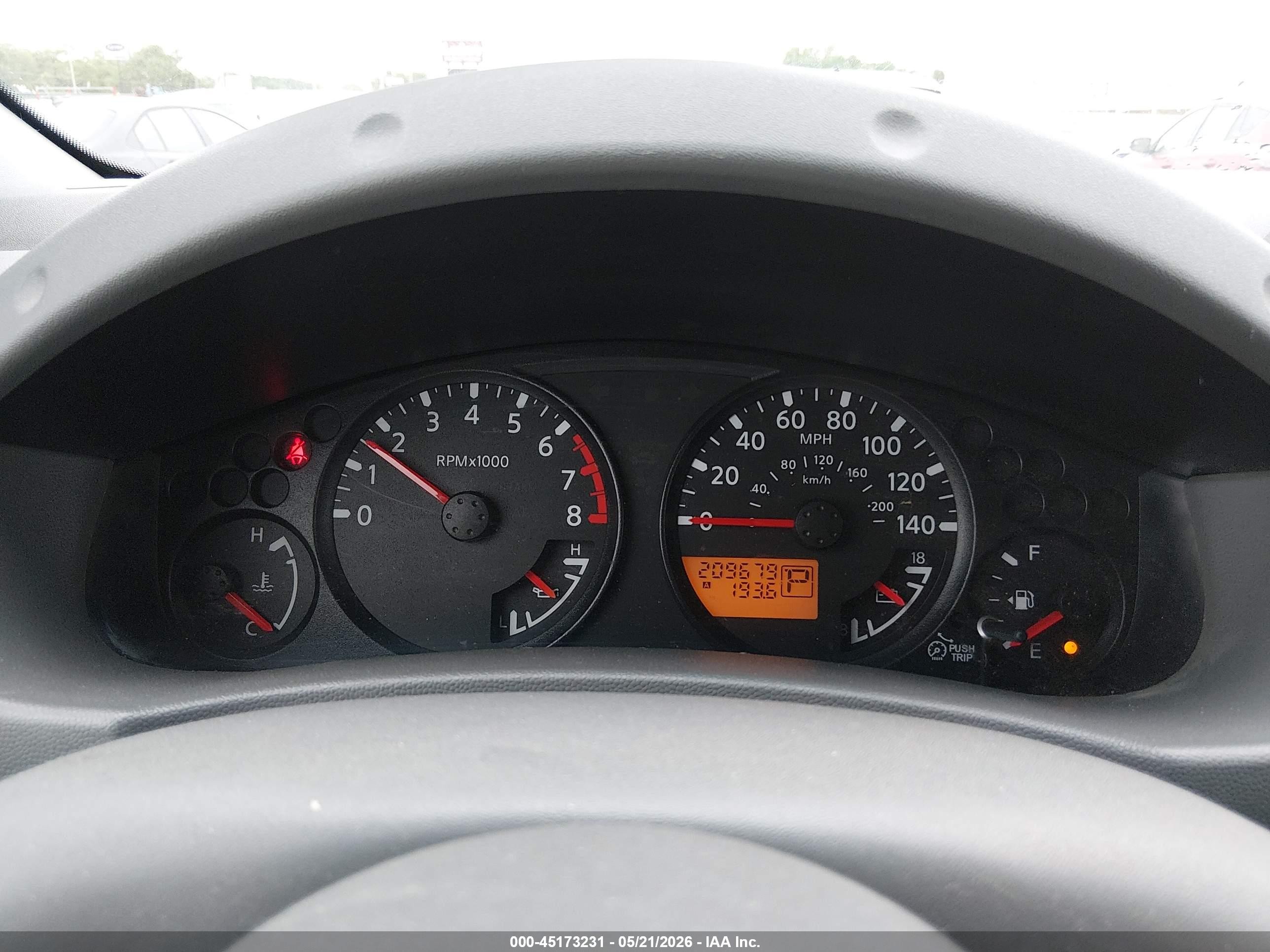 2007 Nissan Frontier Se Серый vin: 1N6AD09U07C421236