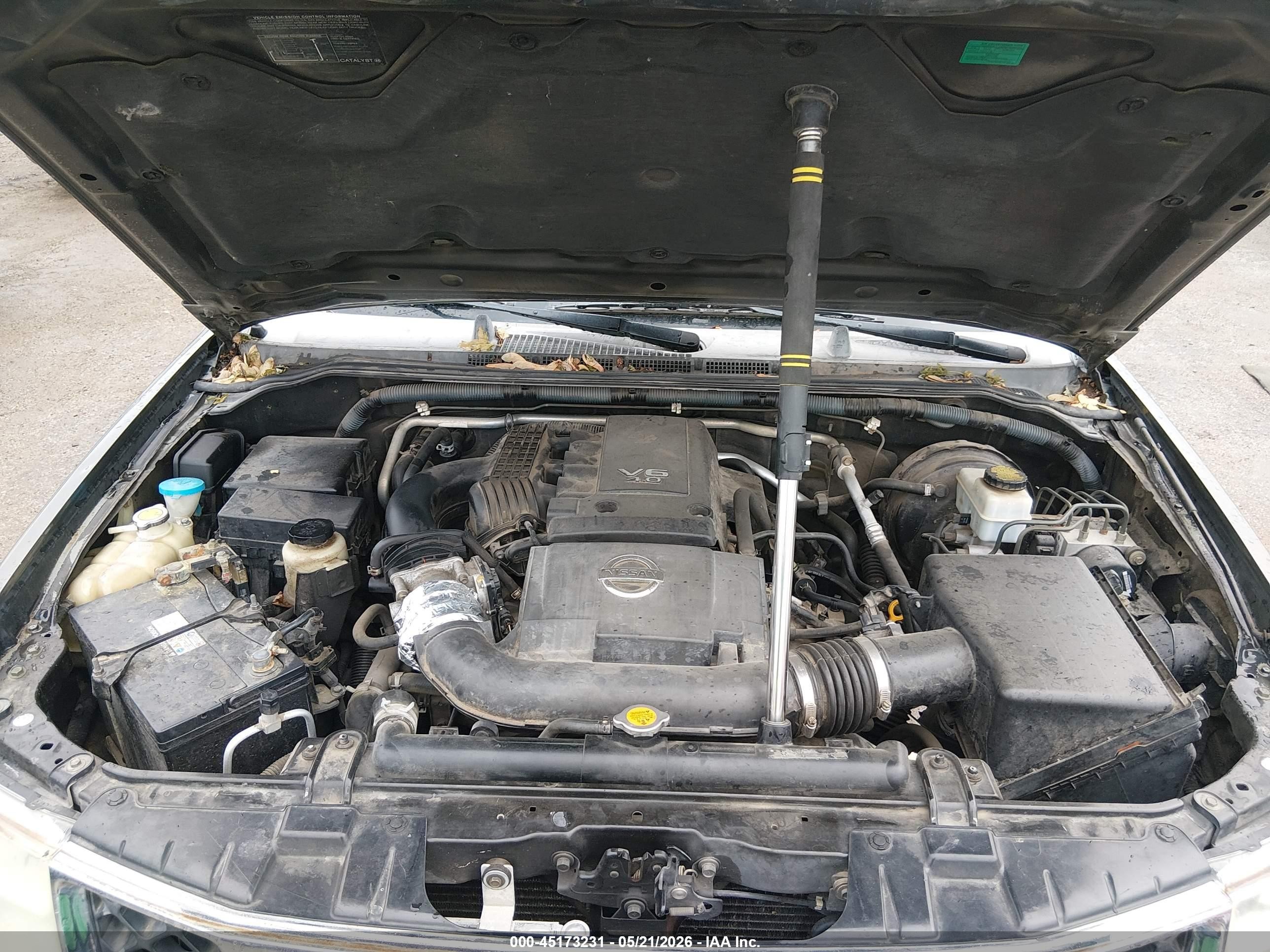 2007 Nissan Frontier Se Серый vin: 1N6AD09U07C421236