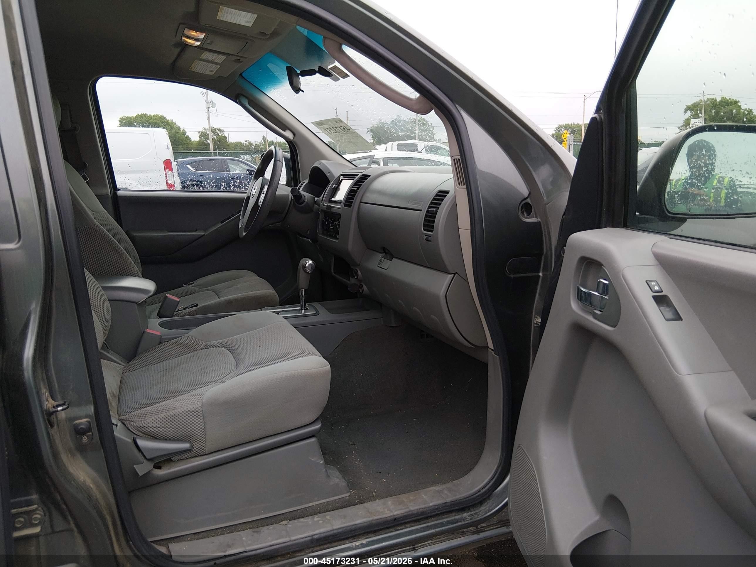 2007 Nissan Frontier Se Серый vin: 1N6AD09U07C421236
