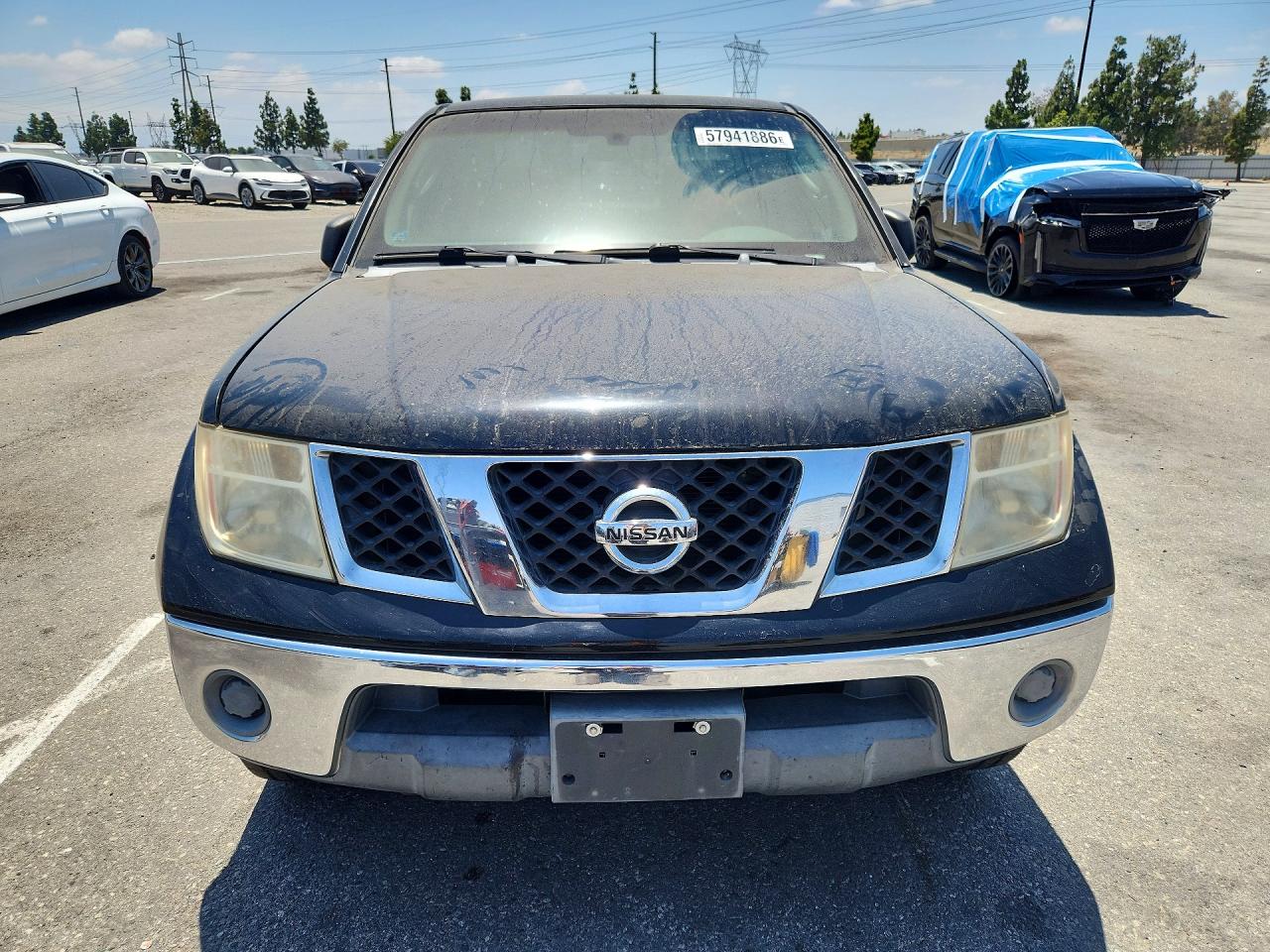 2007 Nissan Frontier Se Черный vin: 1N6AD09U27C424638