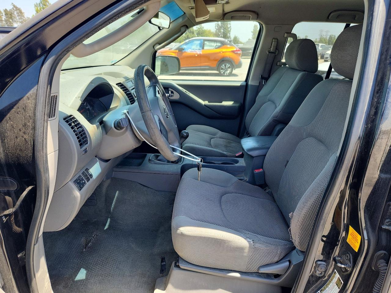 2007 Nissan Frontier Se Черный vin: 1N6AD09U27C424638