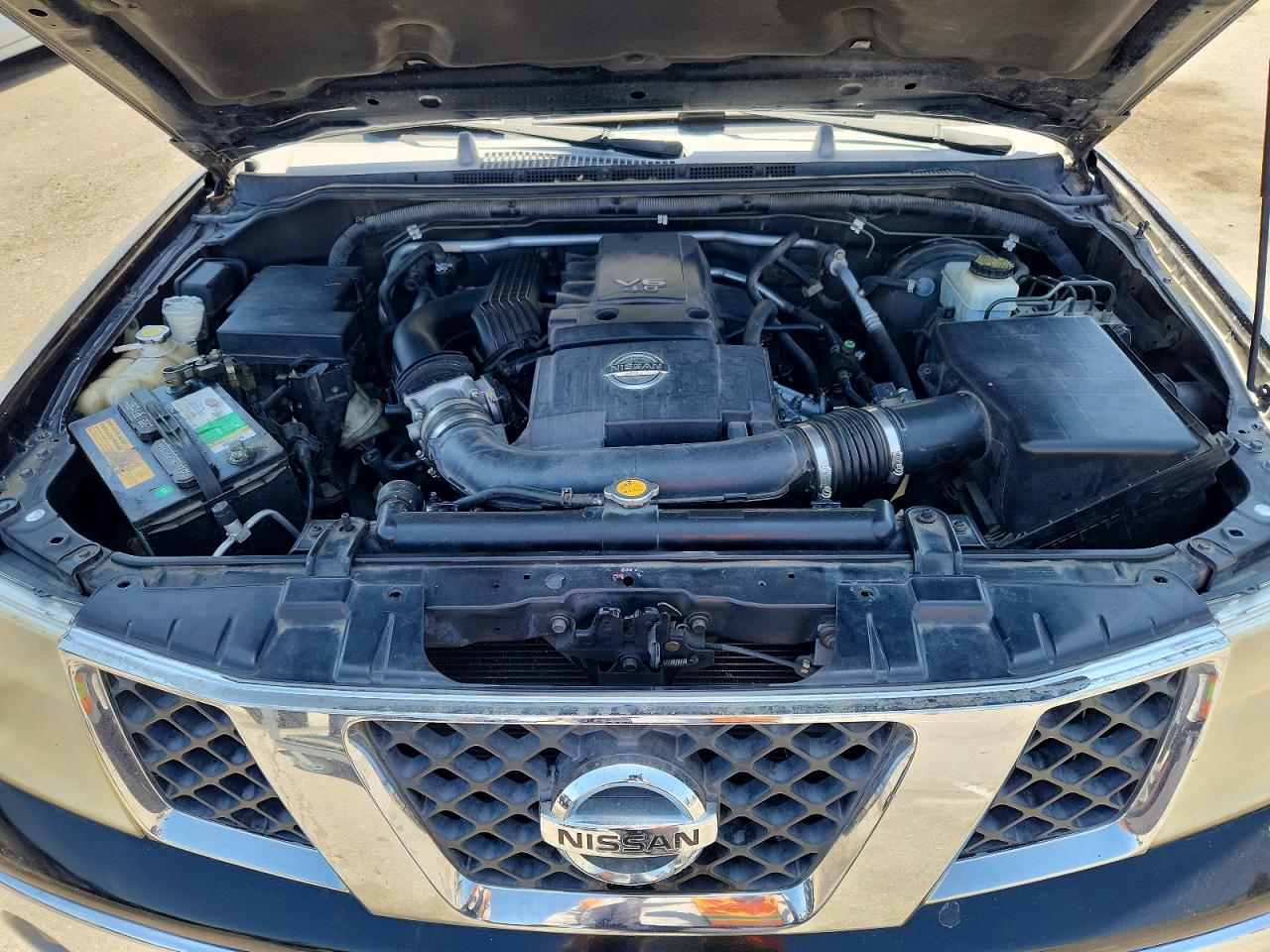2007 Nissan Frontier Se Черный vin: 1N6AD09U27C424638