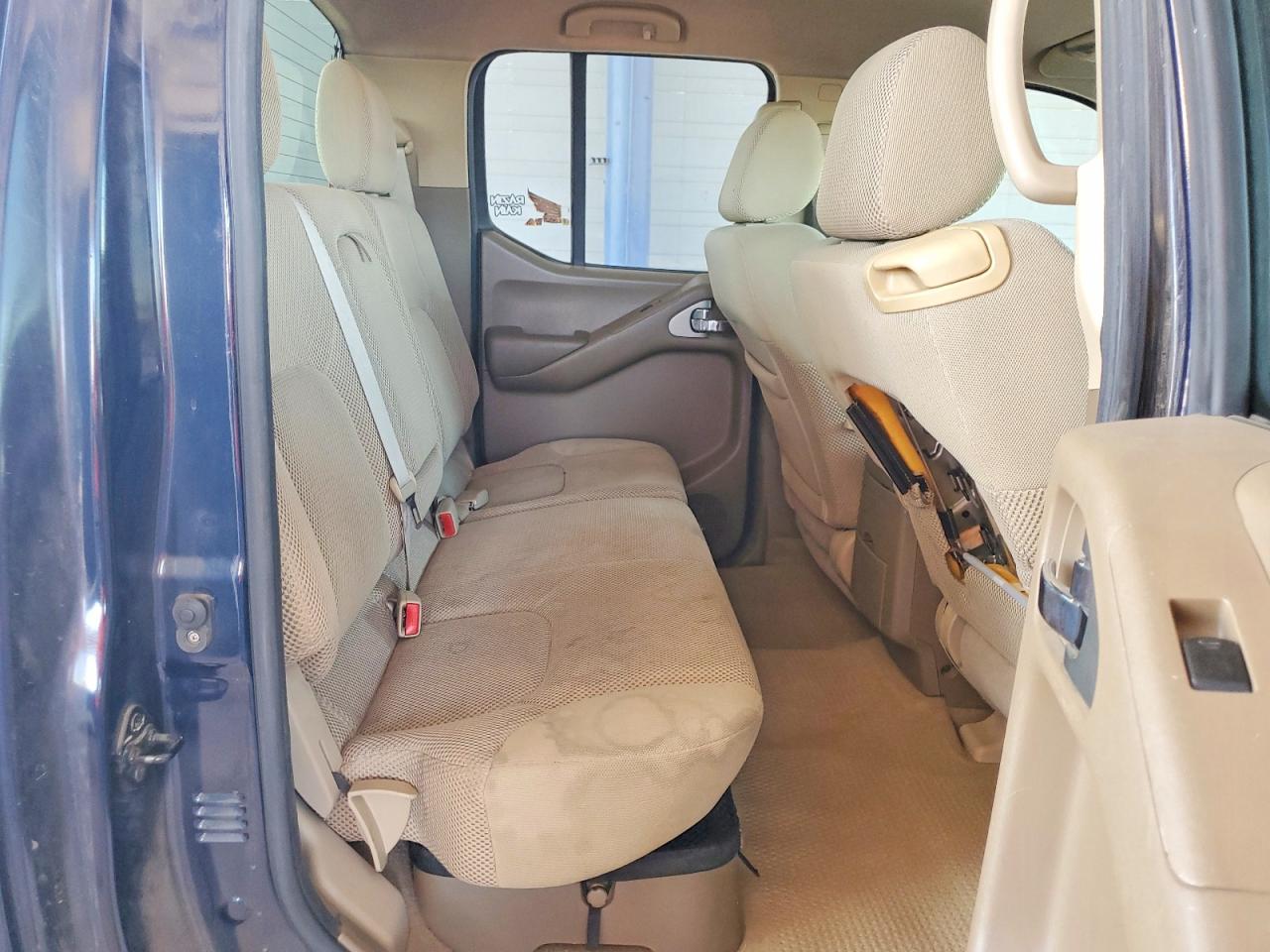 2007 Nissan Frontier Se Синий vin: 1N6AD09U47C408442