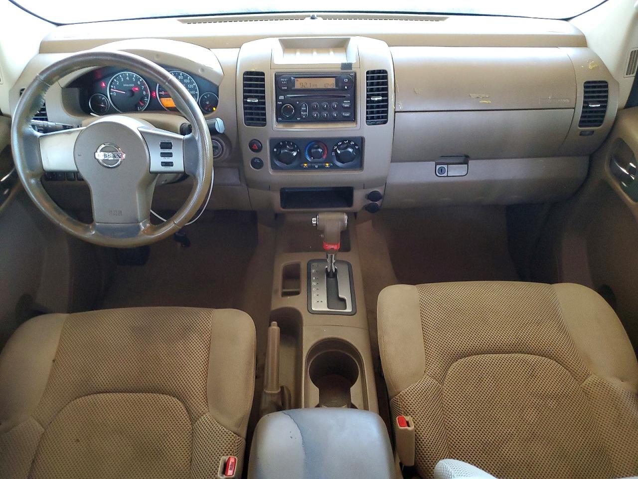 2007 Nissan Frontier Se Синий vin: 1N6AD09U47C408442