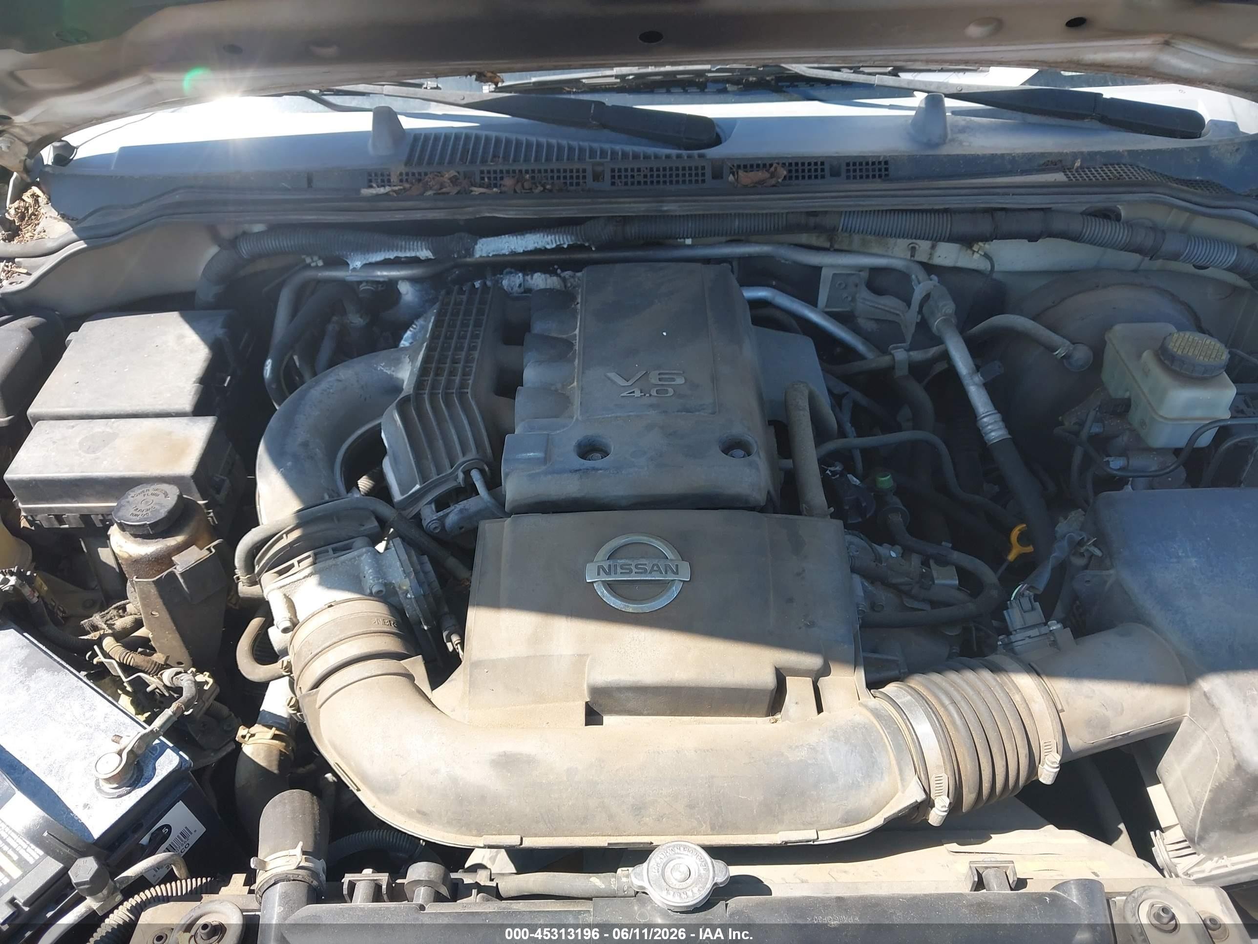 2007 Nissan Frontier Se White vin: 1N6AD09U67C458761
