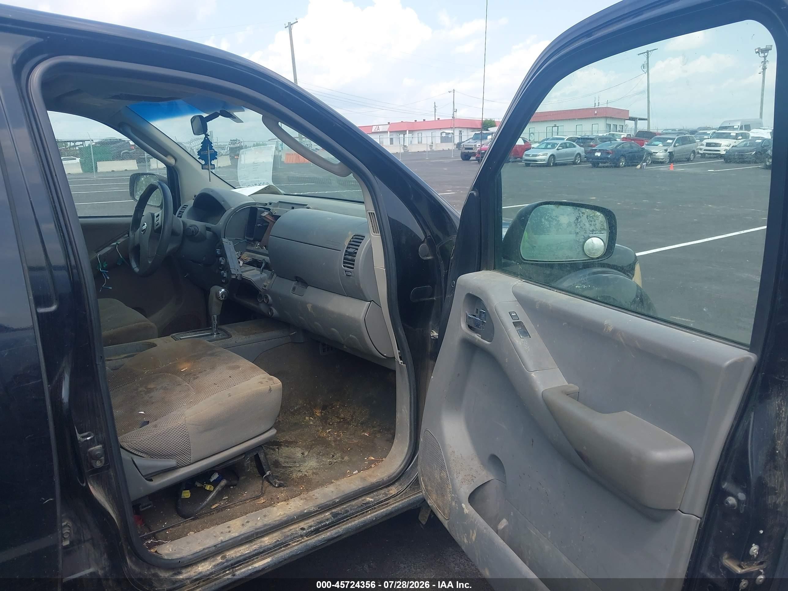2007 Nissan Frontier Se Silver vin: 1N6AD09U87C404054