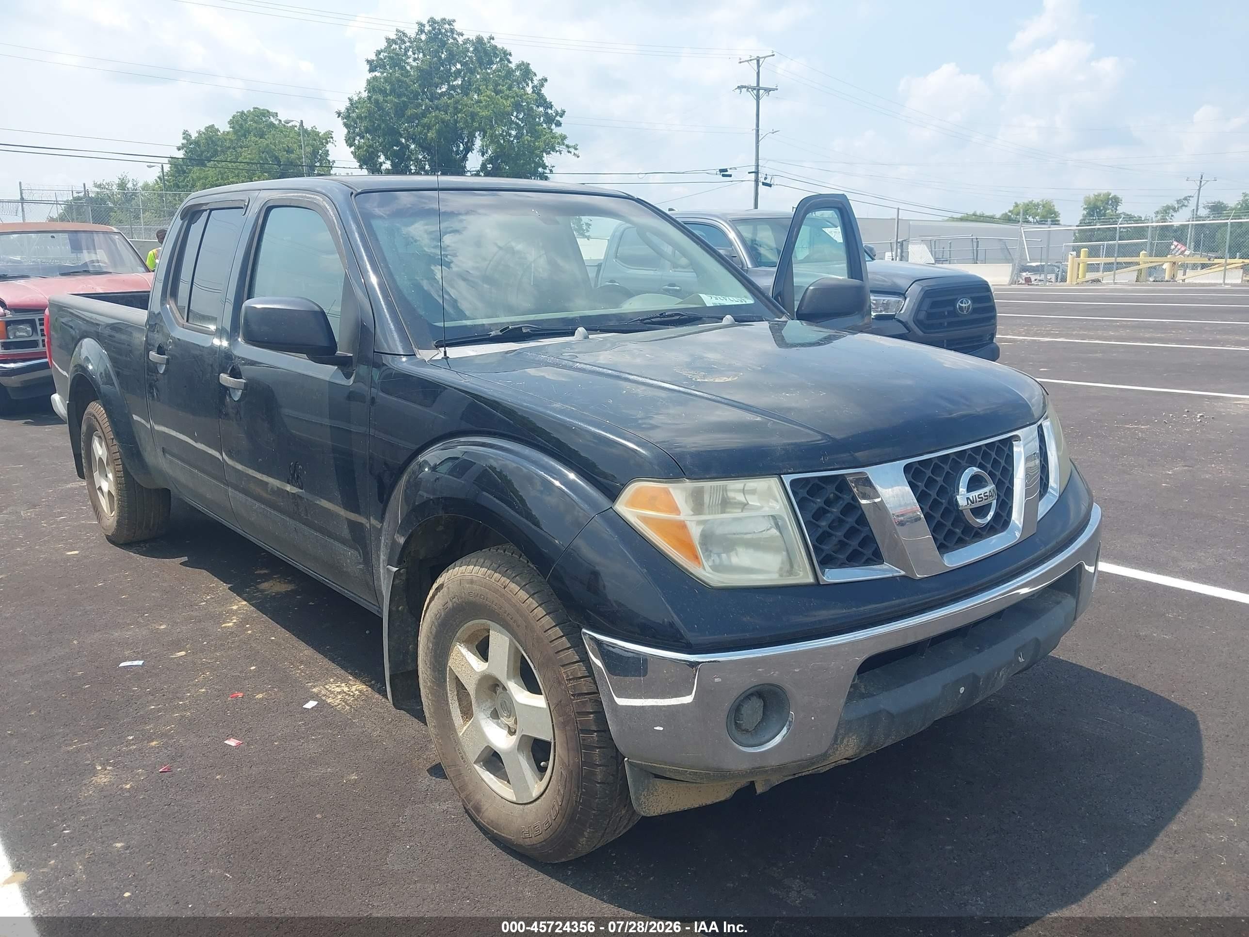 2007 Nissan Frontier Se Silver vin: 1N6AD09U87C404054