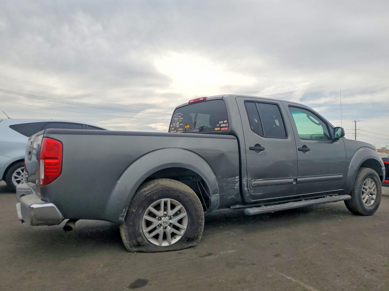2007 Nissan Frontier Gray vin: 1N6AD09U87C427852