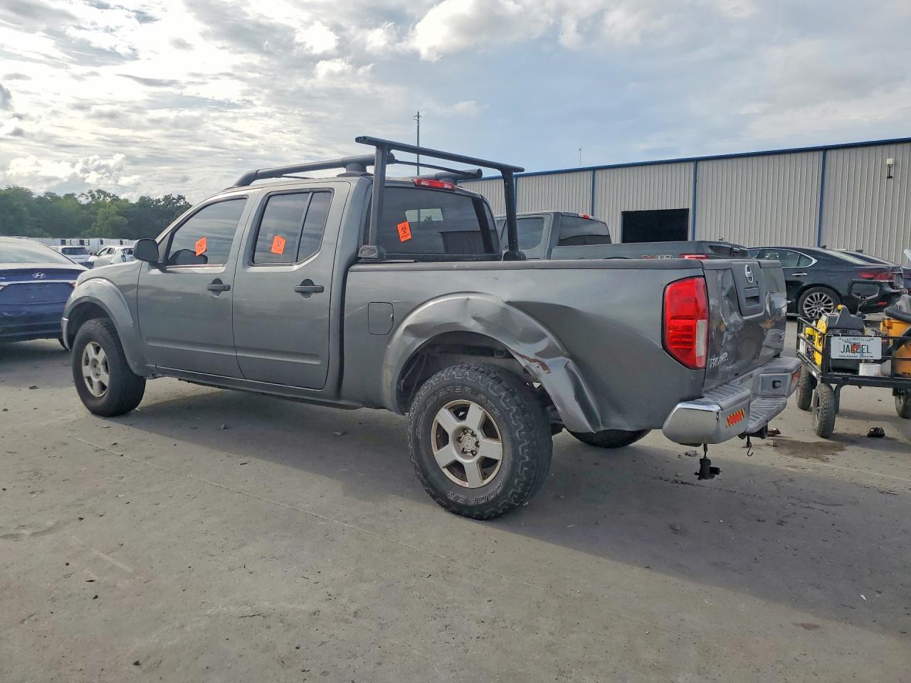 2007 Nissan Frontier Se Gray vin: 1N6AD09U87C430556