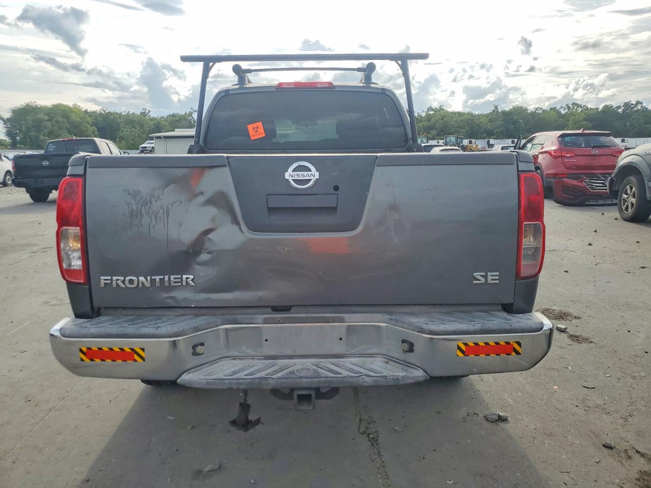 2007 Nissan Frontier Se Gray vin: 1N6AD09U87C430556