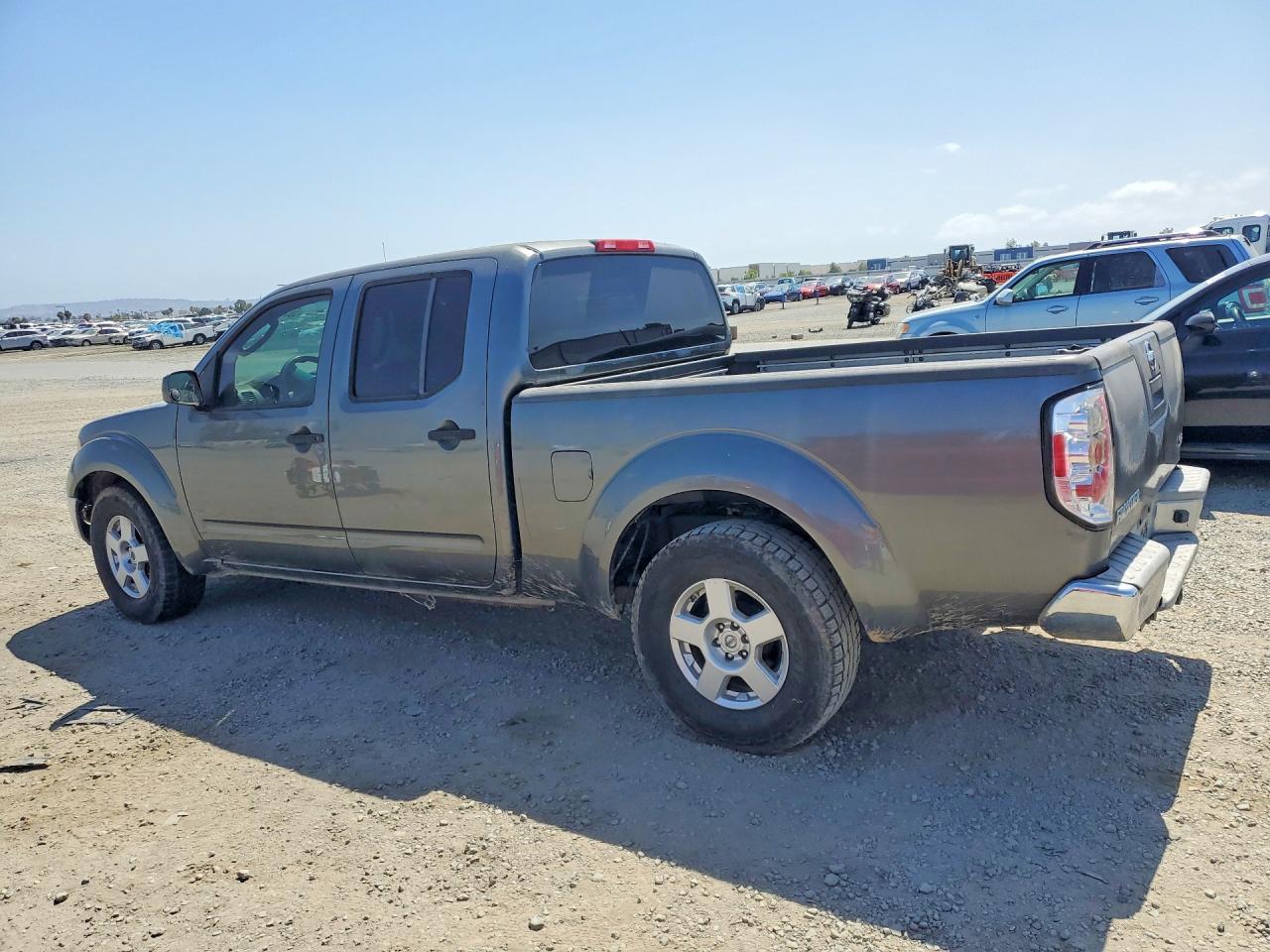 2007 Nissan Frontier Se Gray vin: 1N6AD09U97C413653