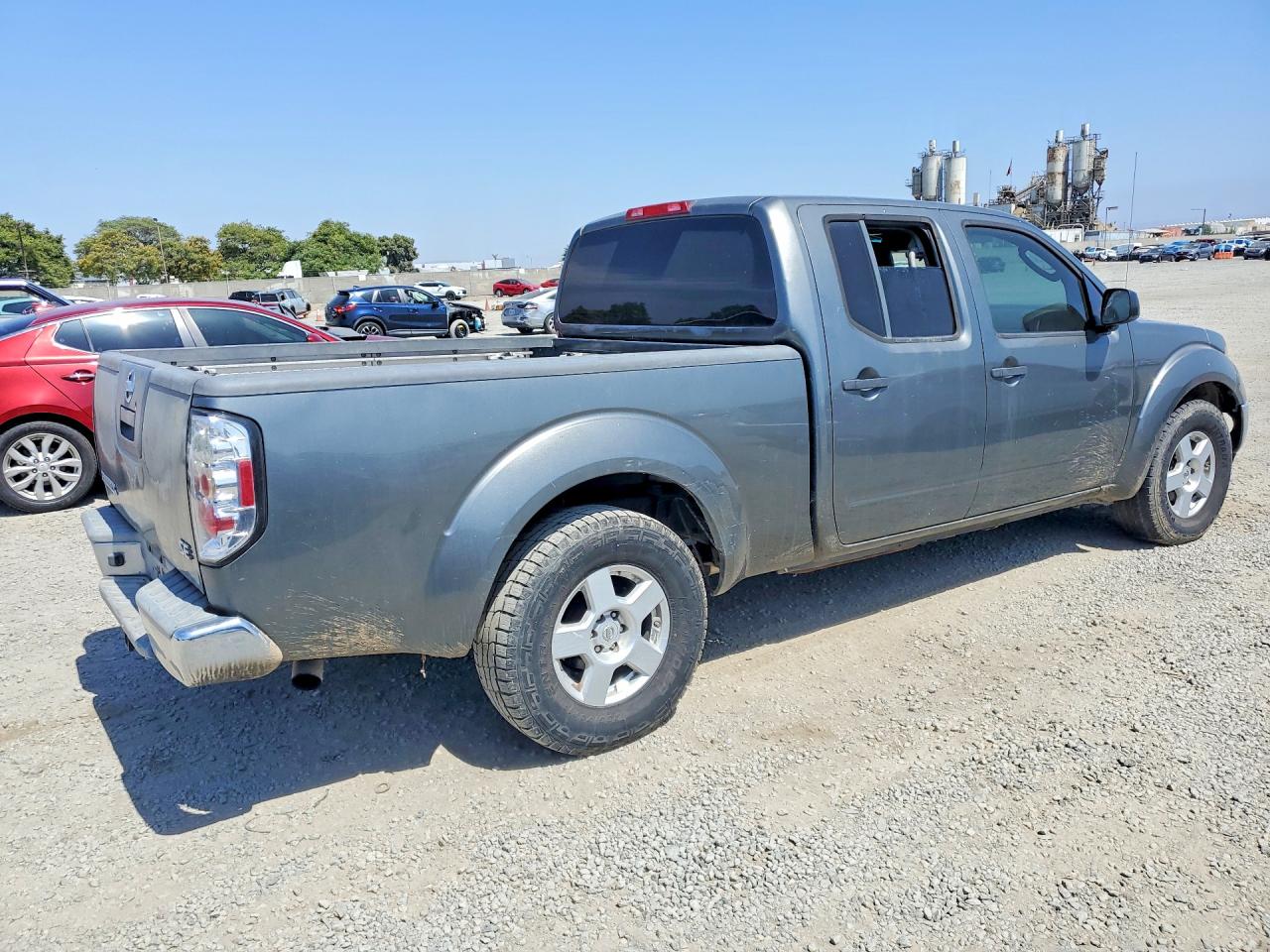 2007 Nissan Frontier Se Gray vin: 1N6AD09U97C413653