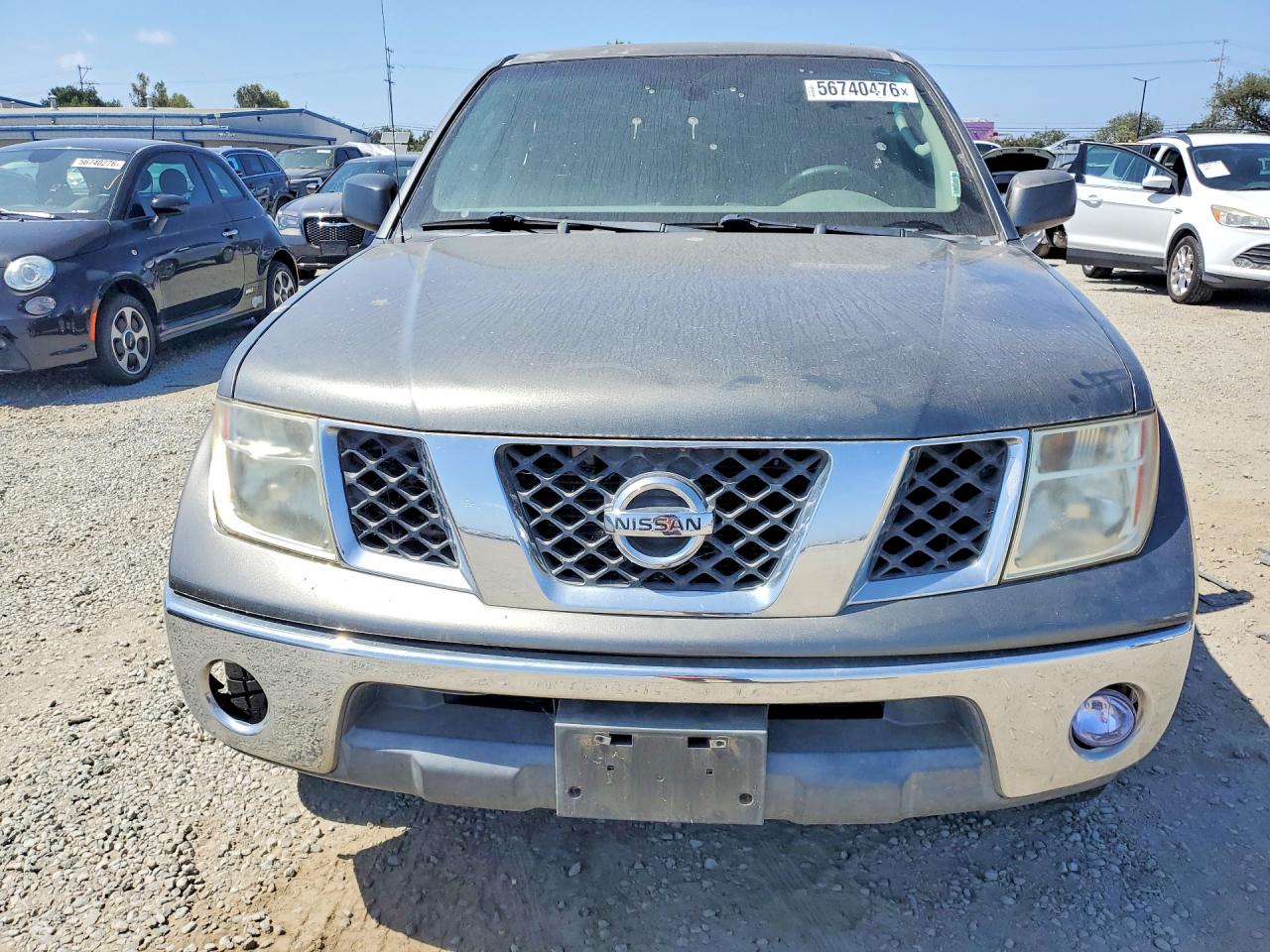 2007 Nissan Frontier Se Gray vin: 1N6AD09U97C413653